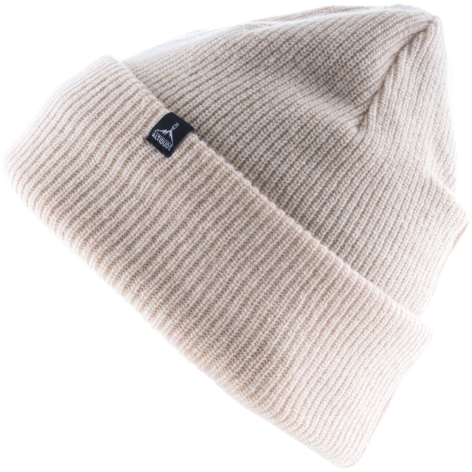 ALTIDUDE Winter Hat Hermit Rip Chunky Knit Hat Unisex Beanie Merino Wool