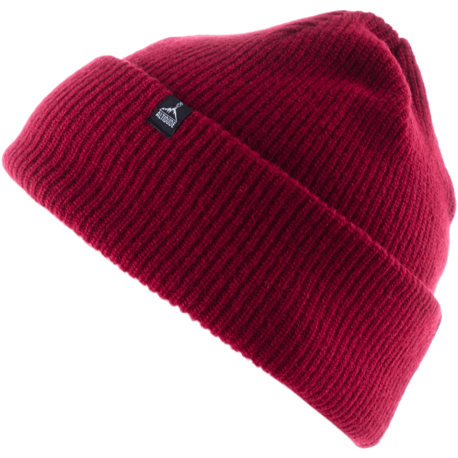ALTIDUDE Winter Hat Hermit Rip Chunky Knit Hat Unisex Beanie Merino Wool