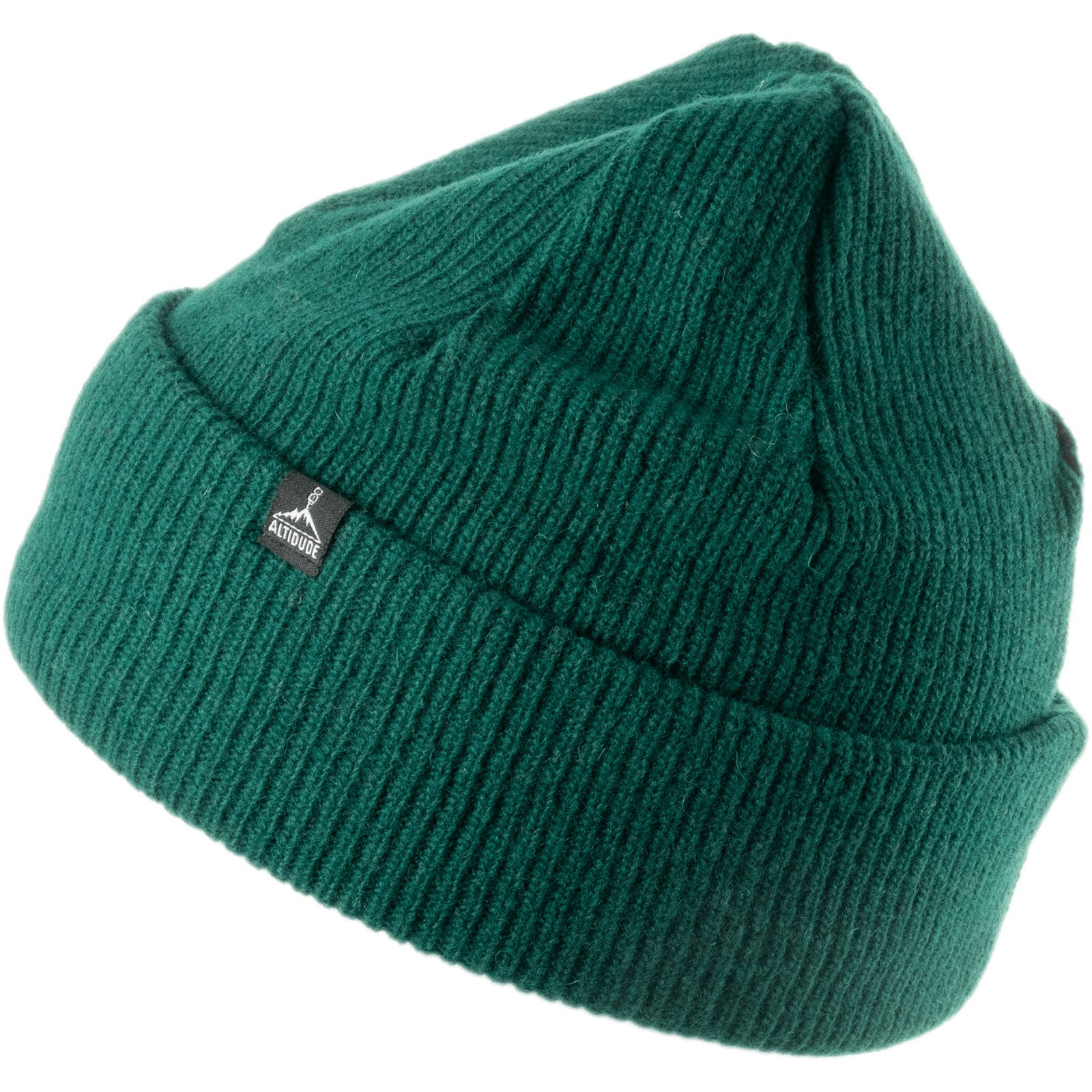 ALTIDUDE Winter Hat Hermit Rip Chunky Knit Hat Unisex Beanie Merino Wool