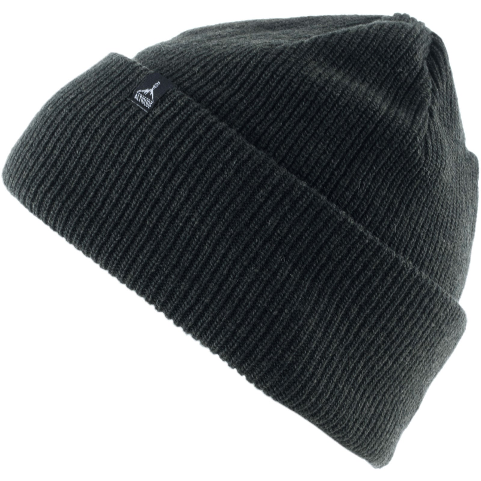 ALTIDUDE Winter Hat Hermit Rip Chunky Knit Hat Unisex Beanie Merino Wool