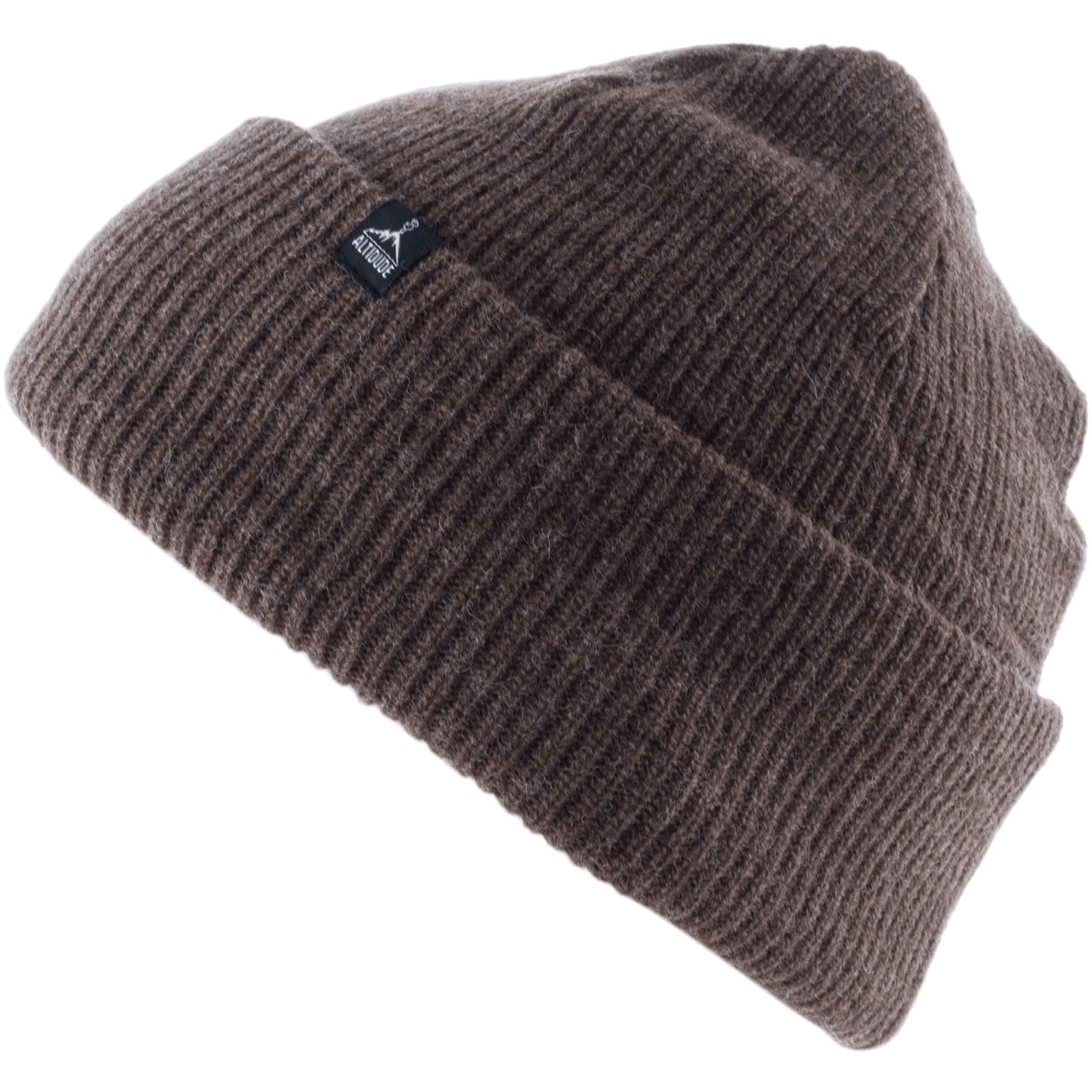 ALTIDUDE Winter Hat Hermit Rip Chunky Knit Hat Unisex Beanie Merino Wool