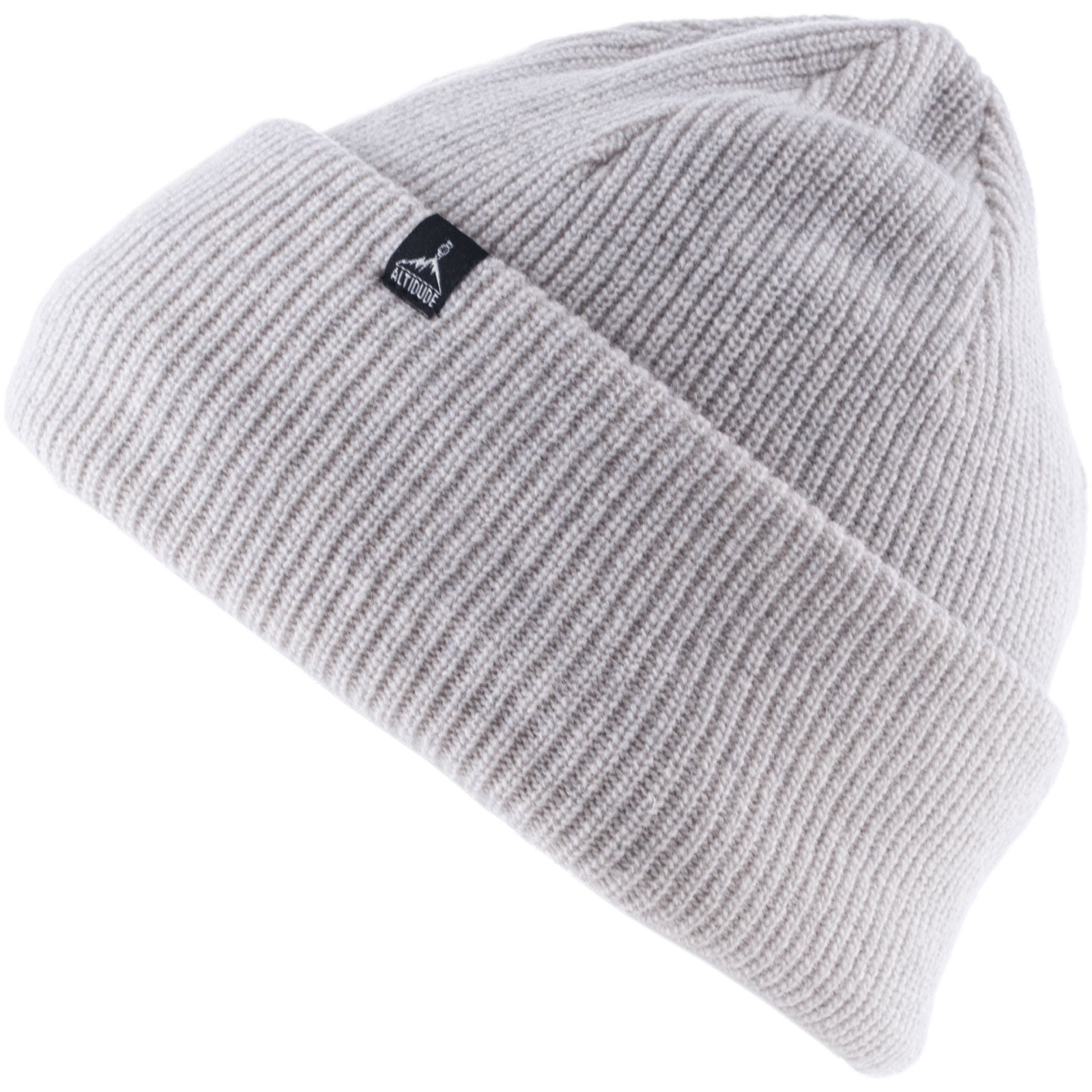 ALTIDUDE Winter Hat Hermit Rip Chunky Knit Hat Unisex Beanie Merino Wool