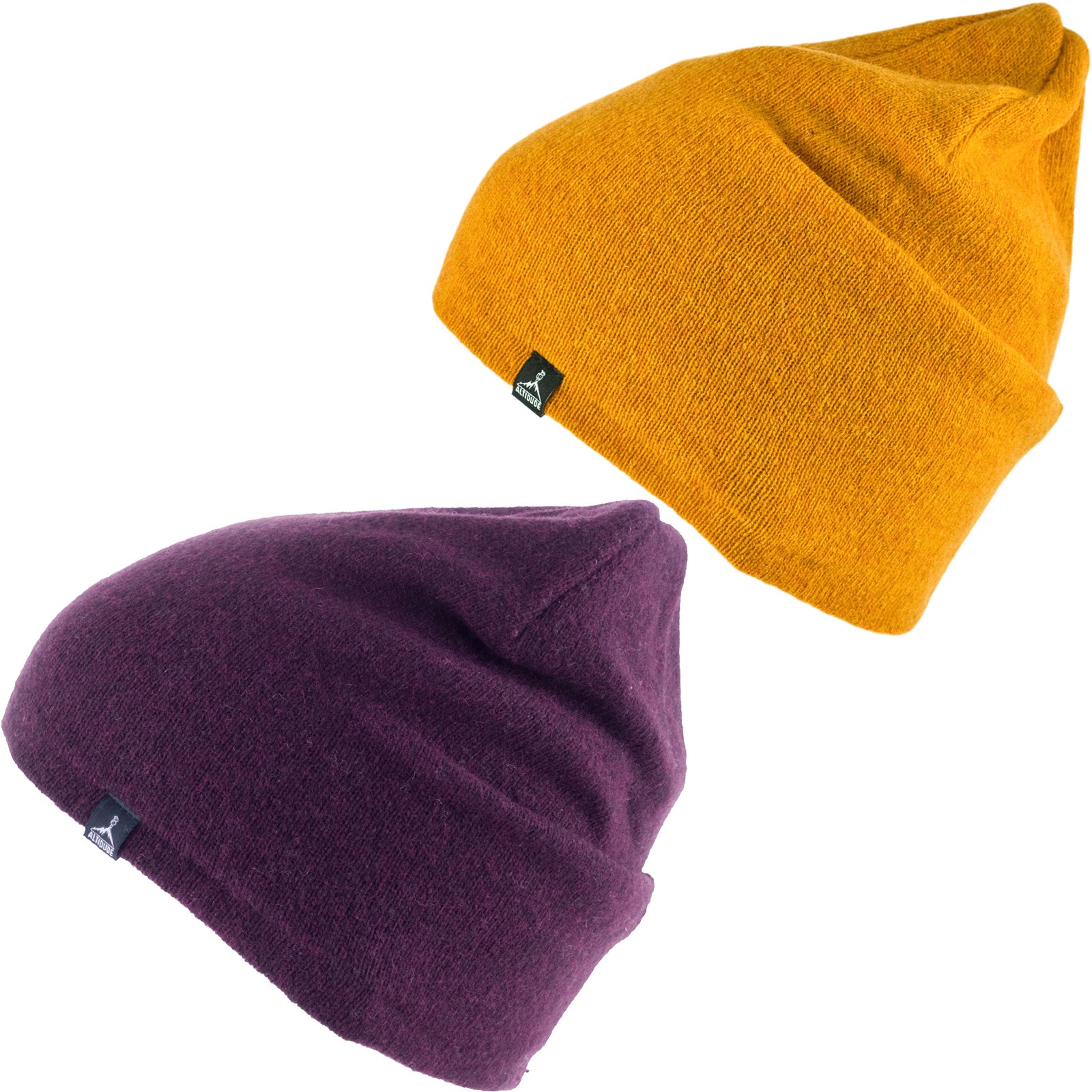 ALTIDUDE Winter Hat SubZero Fine Knit Hat Unisex Beanie Lamb & Merino Wool