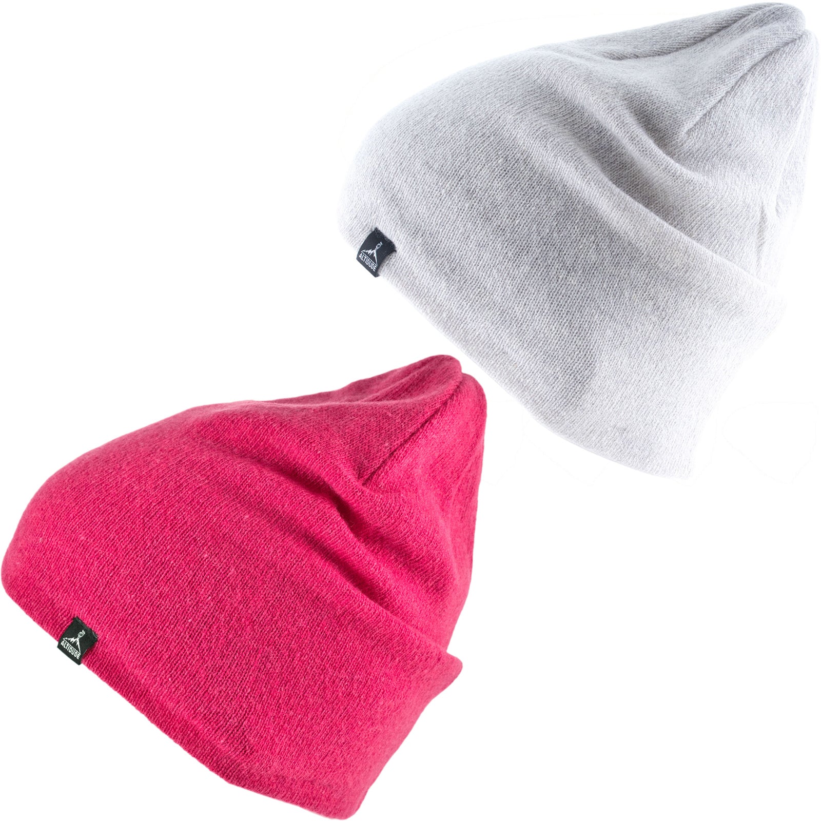 ALTIDUDE Winter Hat SubZero Fine Knit Hat Unisex Beanie Lamb & Merino Wool