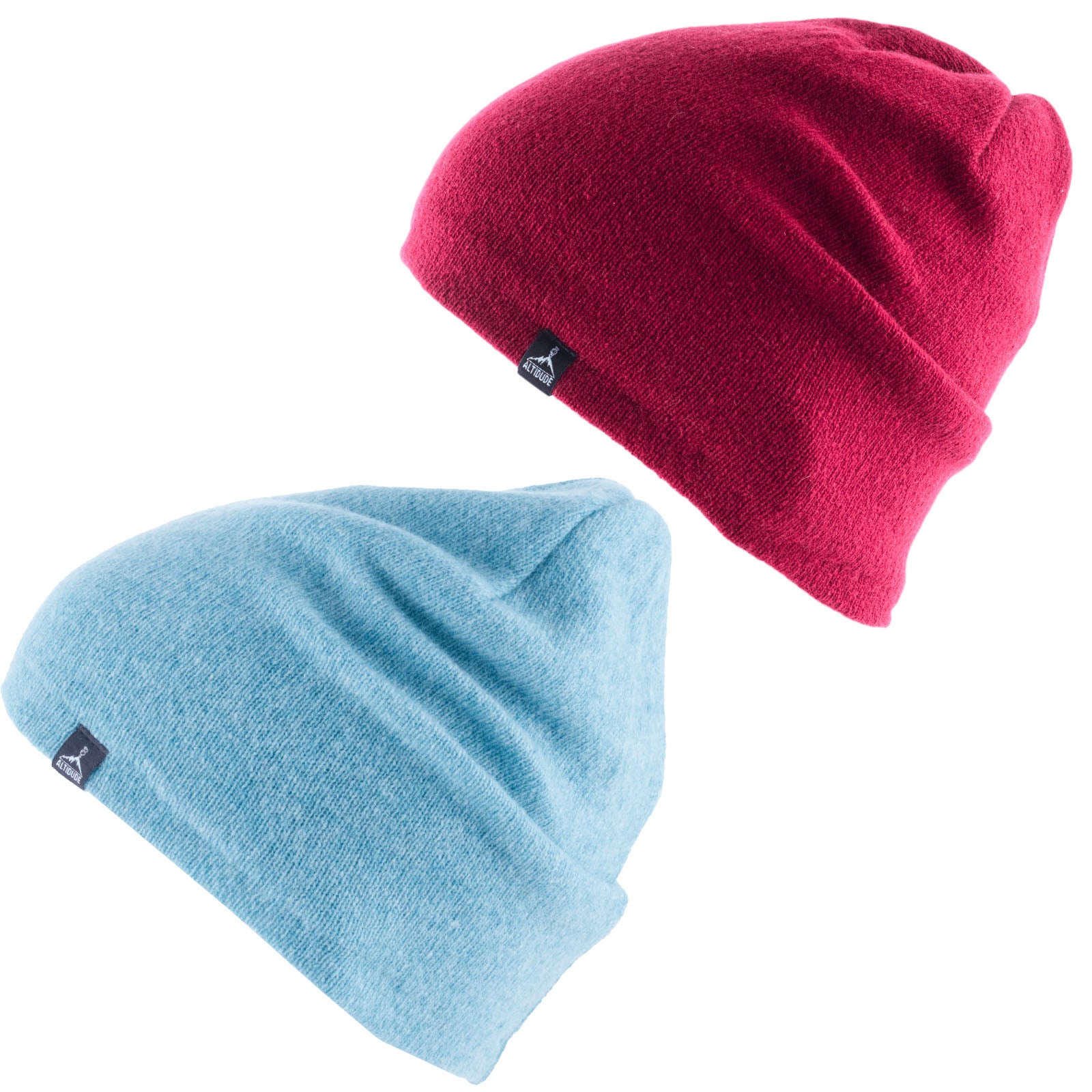 ALTIDUDE Winter Hat SubZero Fine Knit Hat Unisex Beanie Lamb & Merino Wool