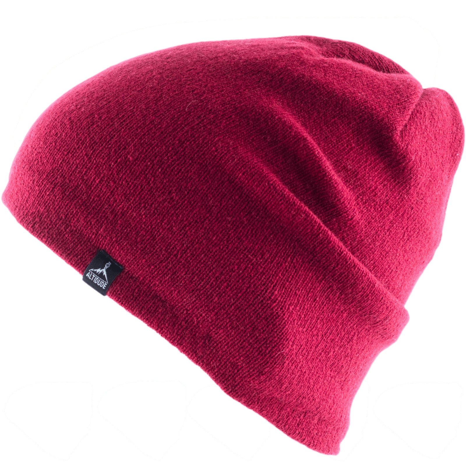 ALTIDUDE Winter Hat SubZero Fine Knit Hat Unisex Beanie Lamb & Merino Wool