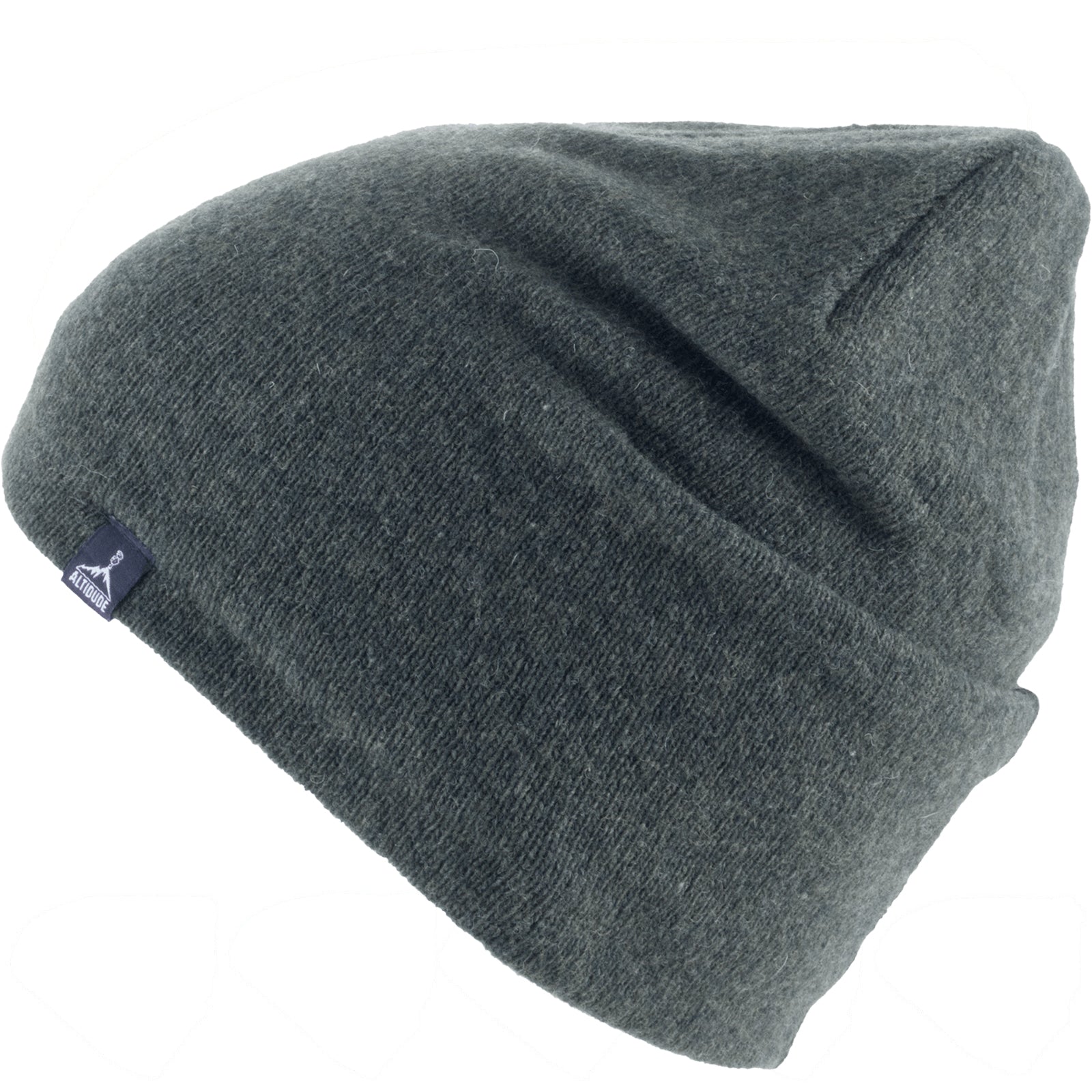 ALTIDUDE Winter Hat SubZero Fine Knit Hat Unisex Beanie Lamb & Merino Wool