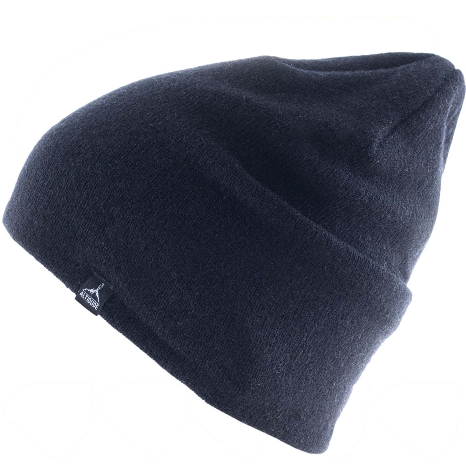 ALTIDUDE Winter Hat SubZero Fine Knit Hat Unisex Beanie Lamb & Merino Wool