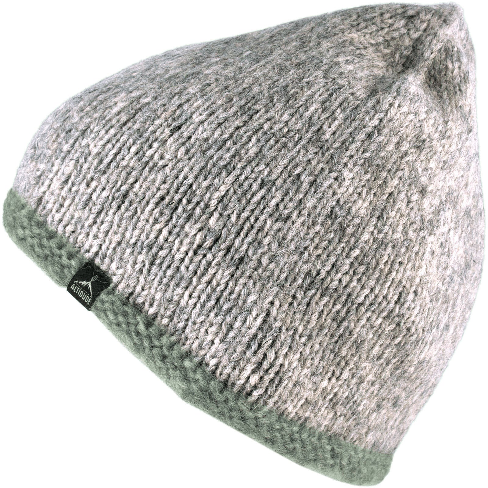 ALTIDUDE Winter Hat Pilgrim Chunky Knit Hat Unisex Beanie Alpaca Merino Wool