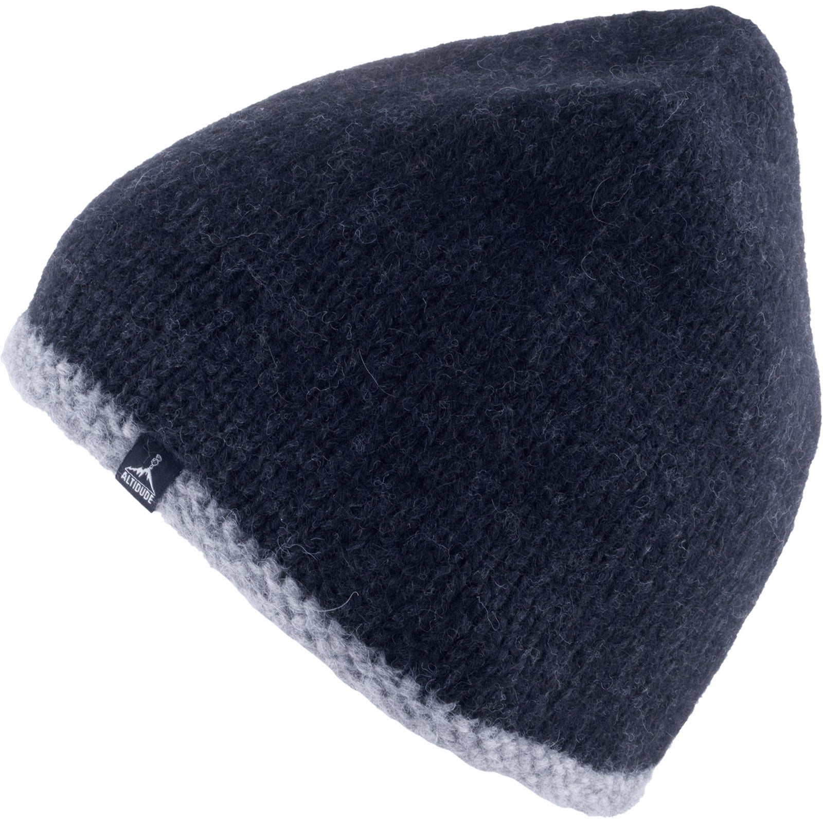 ALTIDUDE Winter Hat Pilgrim Chunky Knit Hat Unisex Beanie Alpaca Merino Wool
