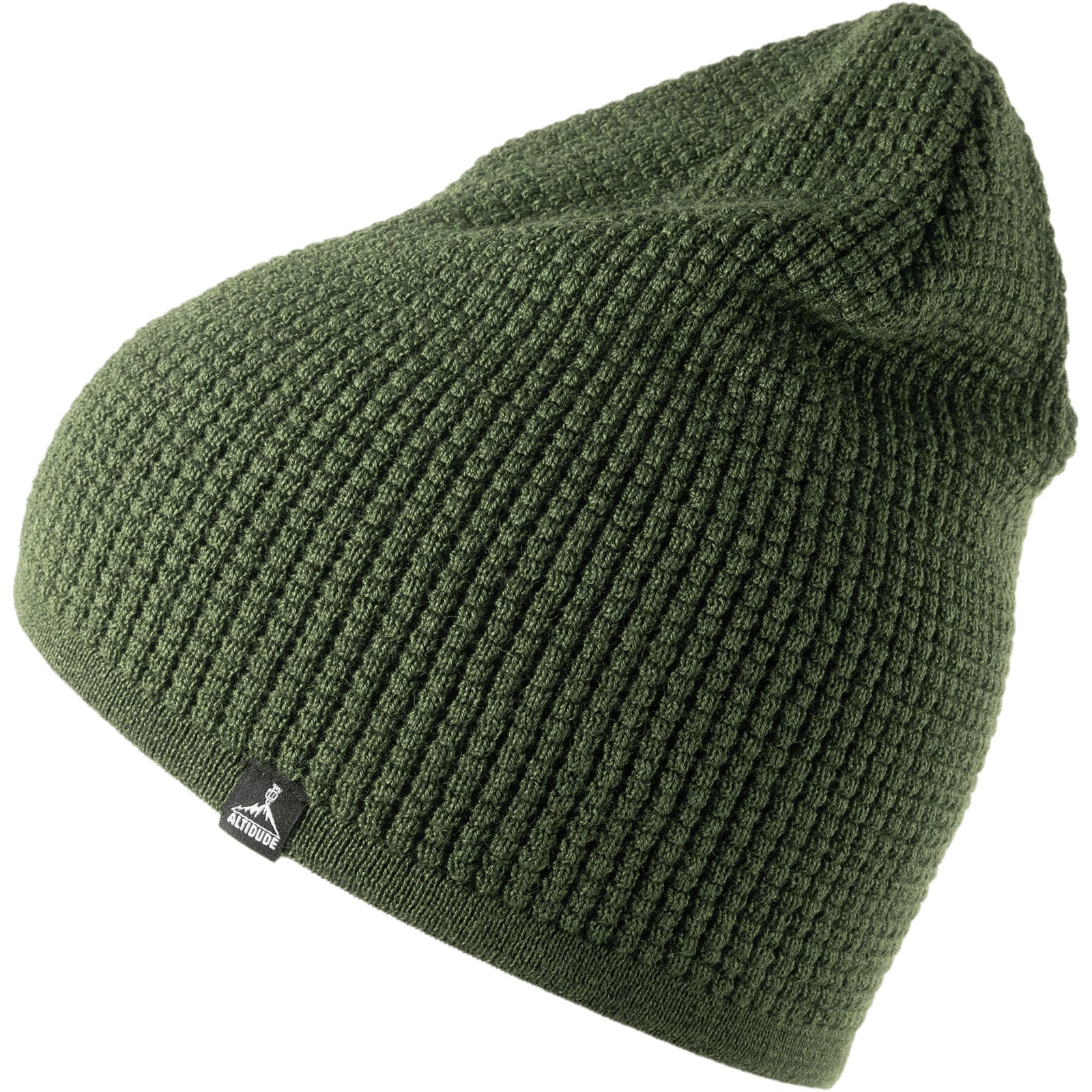 ALTIDUDE Wintermütze Waffle Fein Strickmütze Unisex Beanie Mütze Merino Wolle