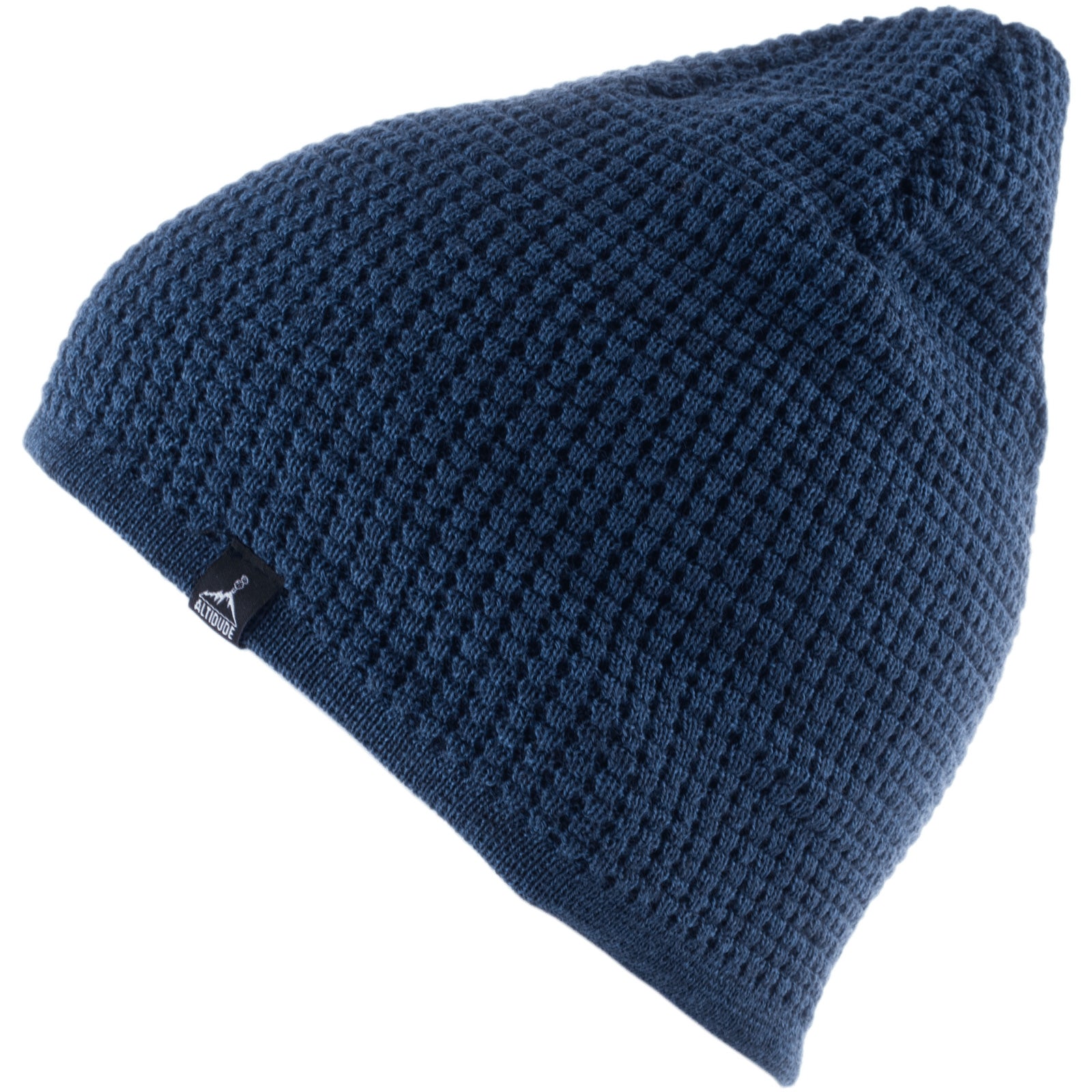 ALTIDUDE Wintermütze Waffle Fein Strickmütze Unisex Beanie Mütze Merino Wolle
