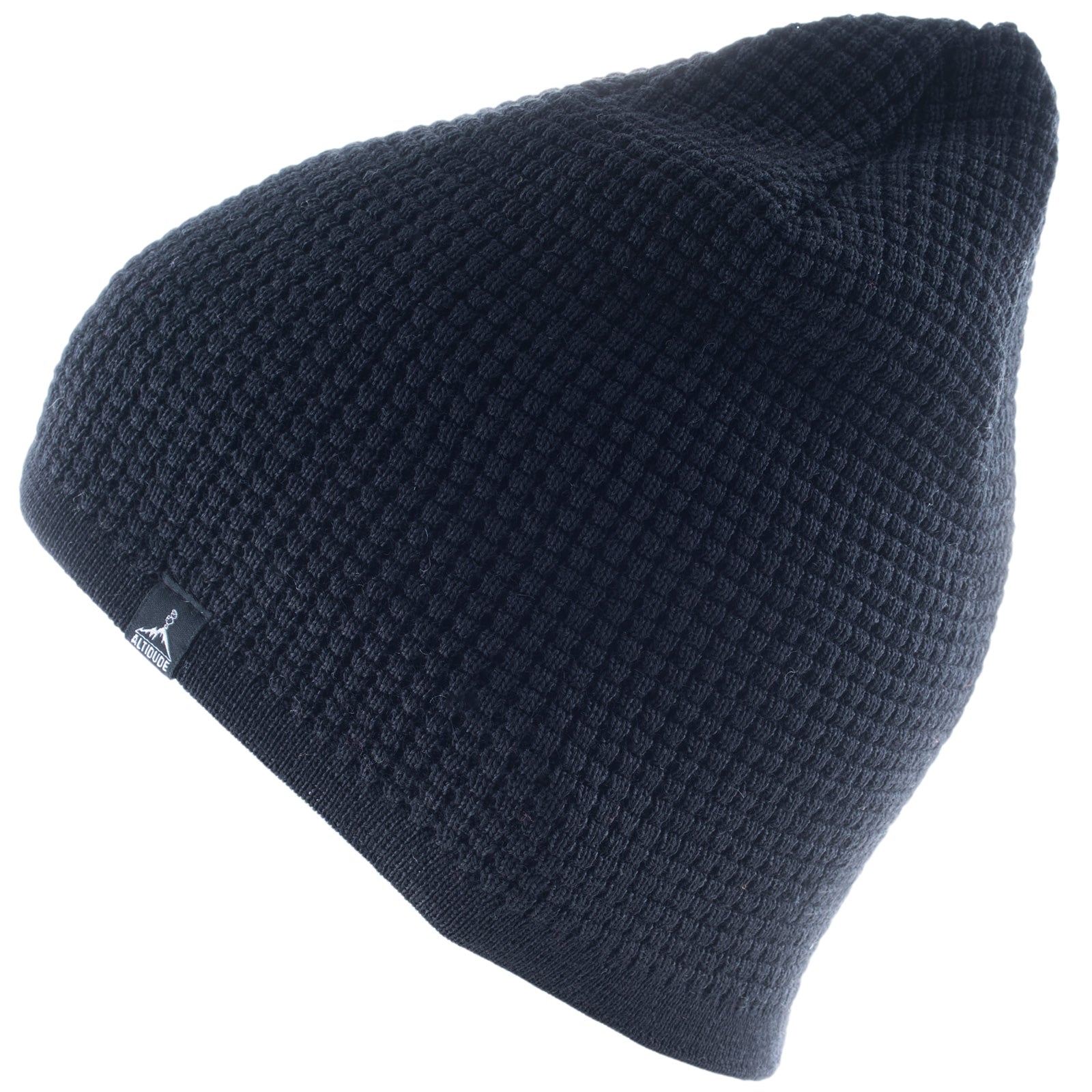 ALTIDUDE Wintermütze Waffle Fein Strickmütze Unisex Beanie Mütze Merino Wolle