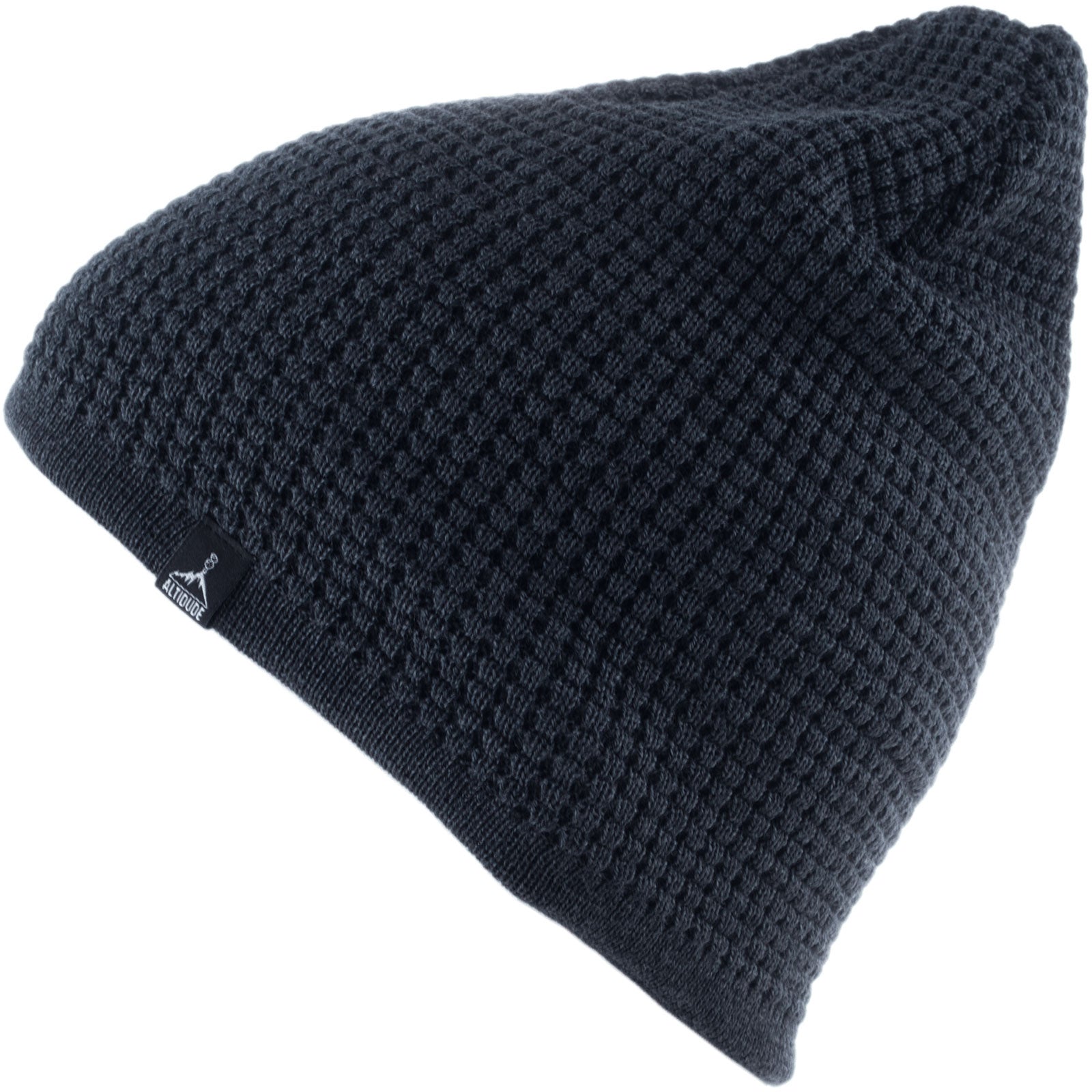 ALTIDUDE Wintermütze Waffle Fein Strickmütze Unisex Beanie Mütze Merino Wolle