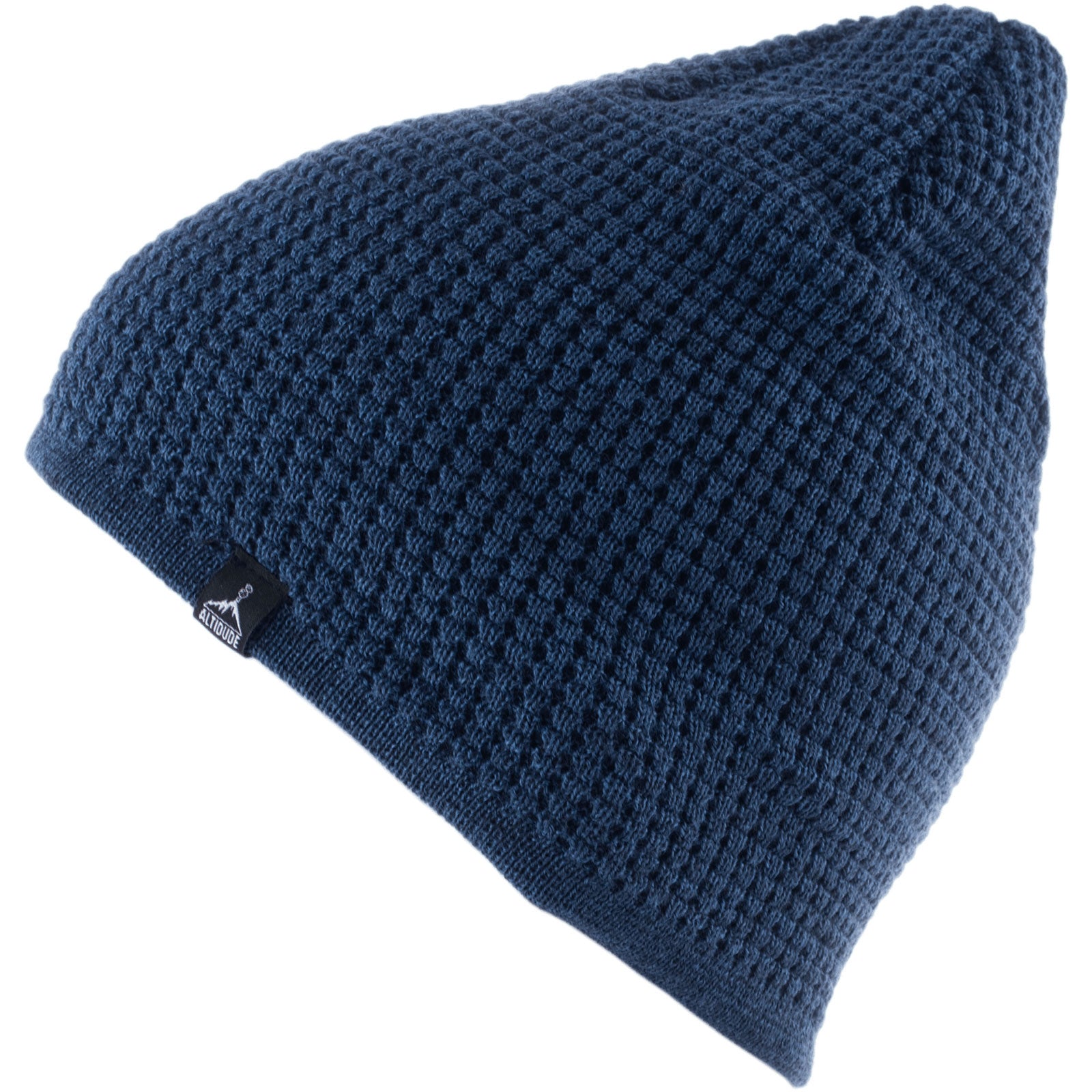 ALTIDUDE Wintermütze Waffle Fein Strickmütze Unisex Beanie Mütze Merino Wolle