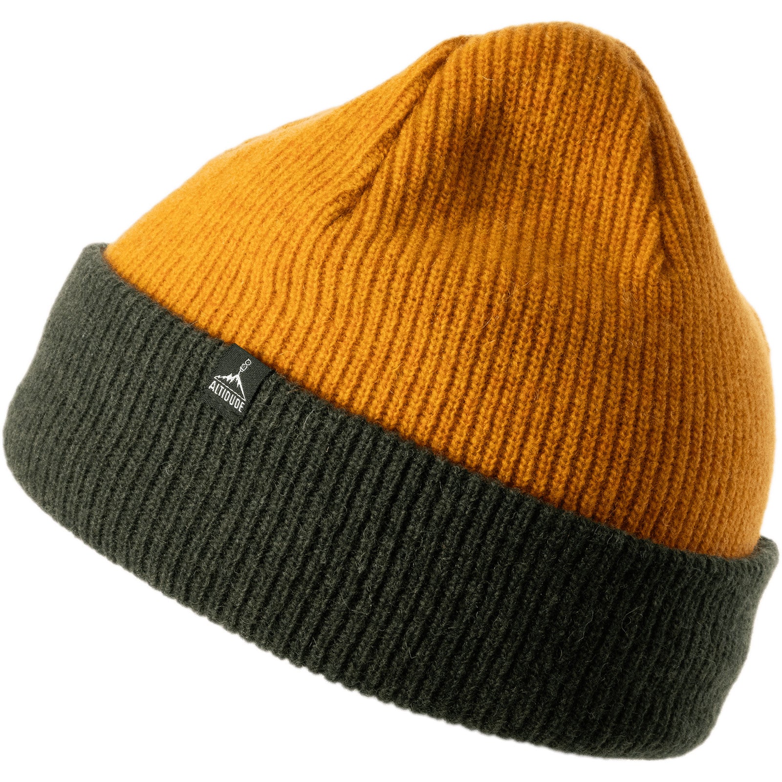 Bonnet d'hiver ALTIDUDE Hermit Duo Rip Bonnet tricoté unisexe en laine mérinos d'agneau