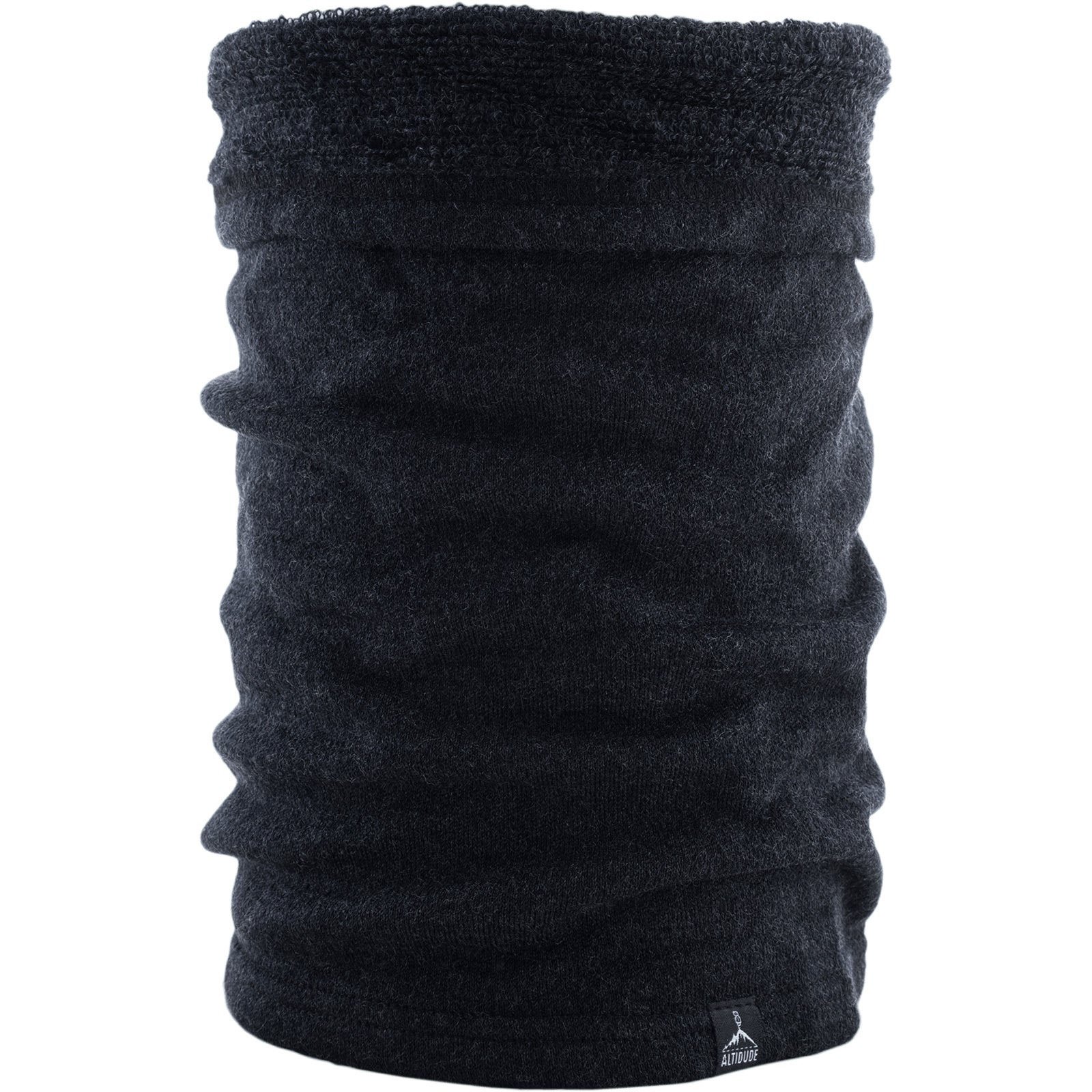 Écharpe tube ALTIDUDE Écharpe en tricot bouclette Terrytube 100 % laine mérinos éponge