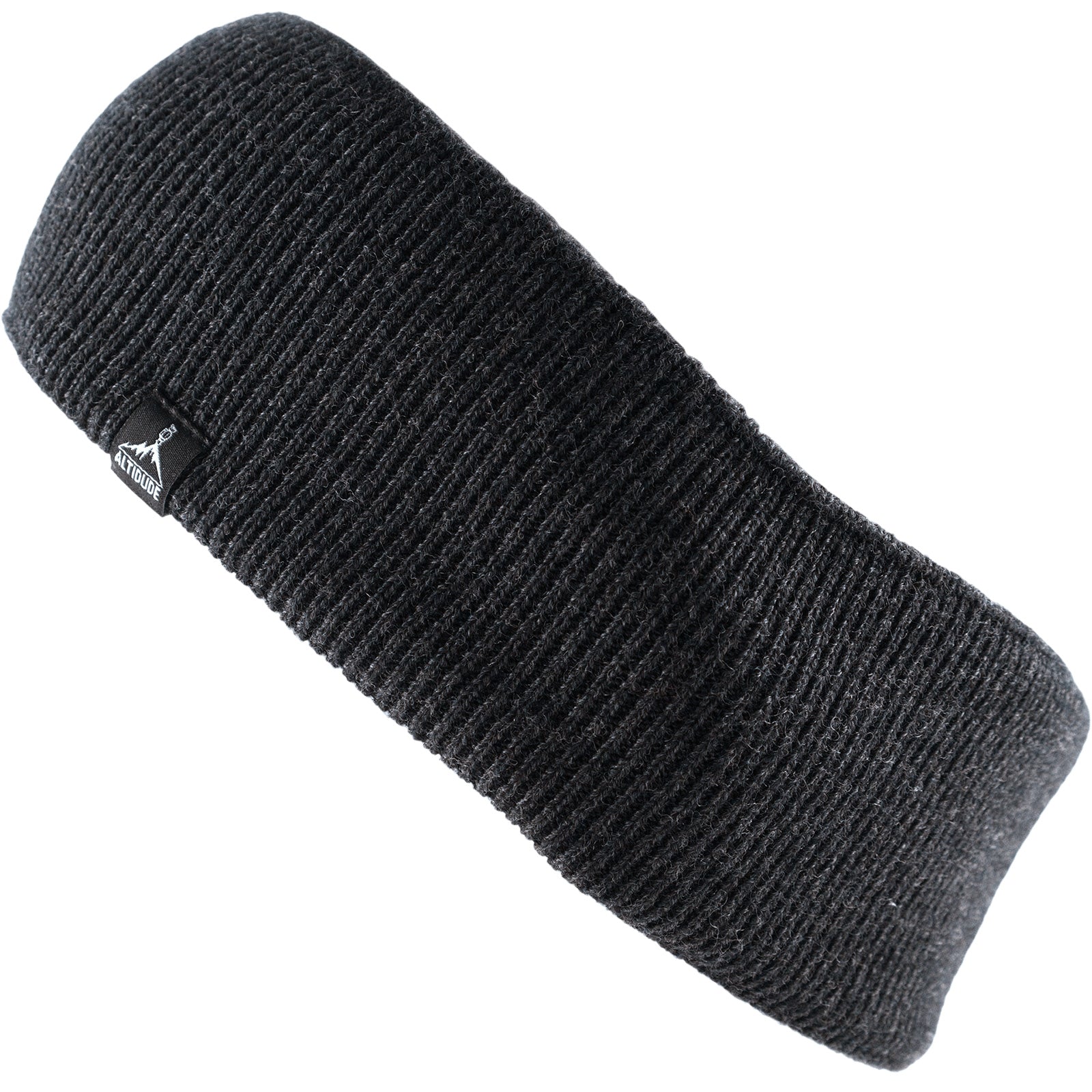 ALTIDUDE Headband Rip Strick Stirnband Kopfband Ohren Schützer 100%Merino Wolle