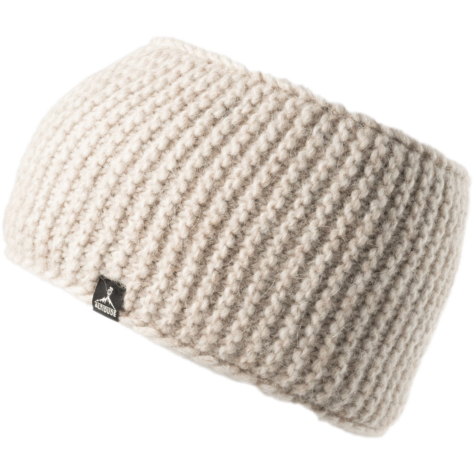 ALTIDUDE Merino Headband Cloud Chunky Knit Headband Ear Protectors Alpaca Wool