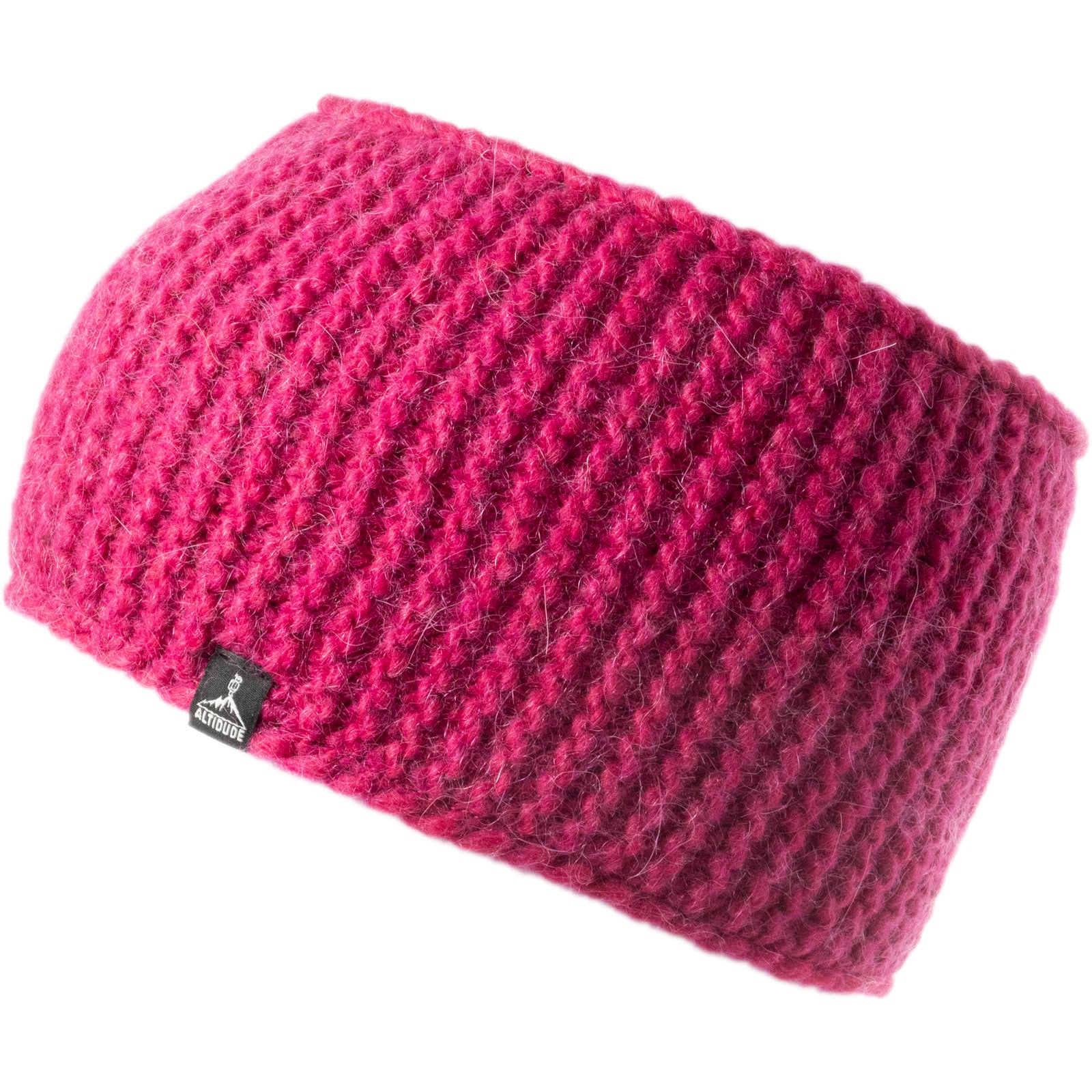 ALTIDUDE Merino Stirnband Cloud Grob Strick Kopfband Ohren Schützer Alpaka Wolle