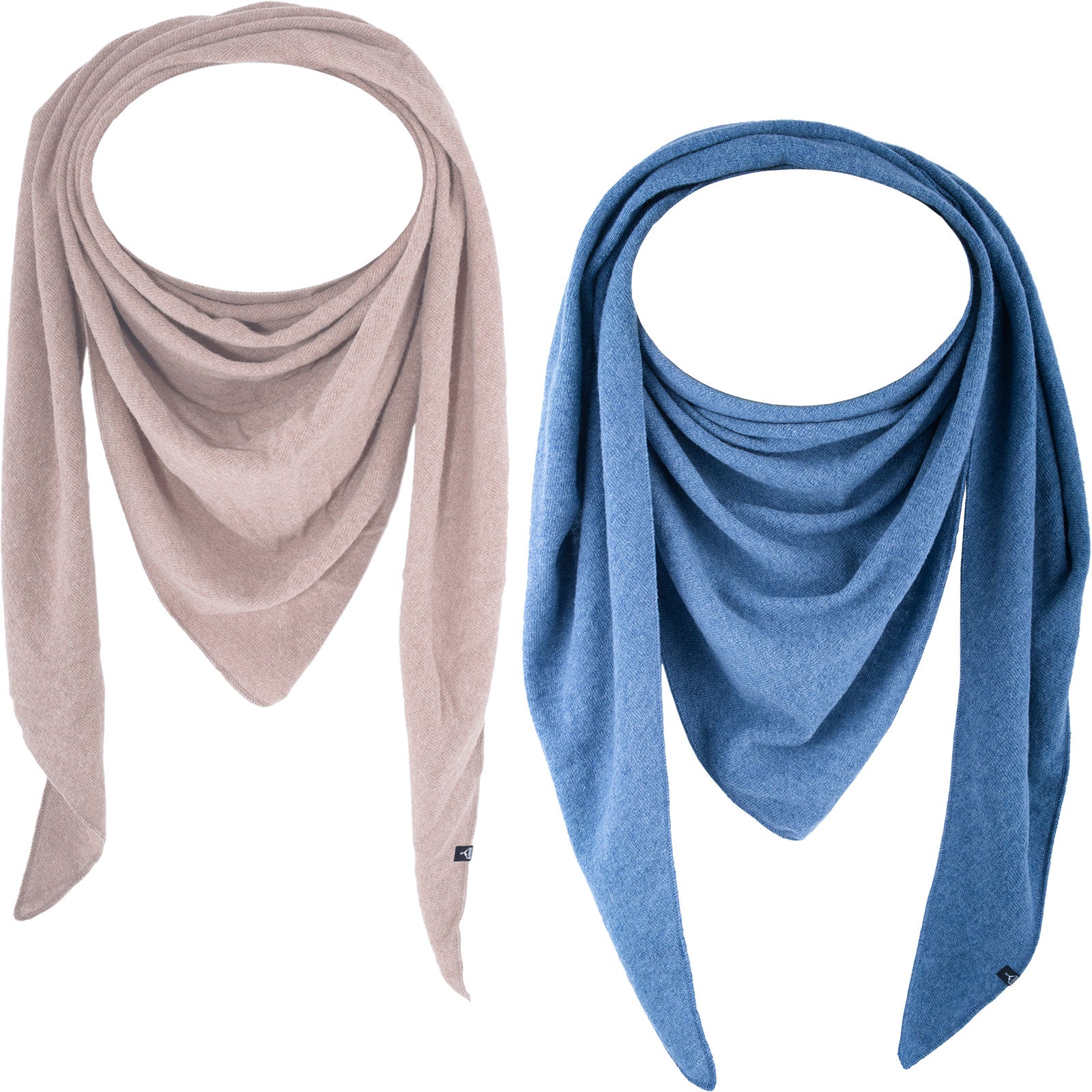 ALTIDUDE Wollschal Wedge Dreiecksschal Strick Schal Unisex Winter XL Lamm Wolle