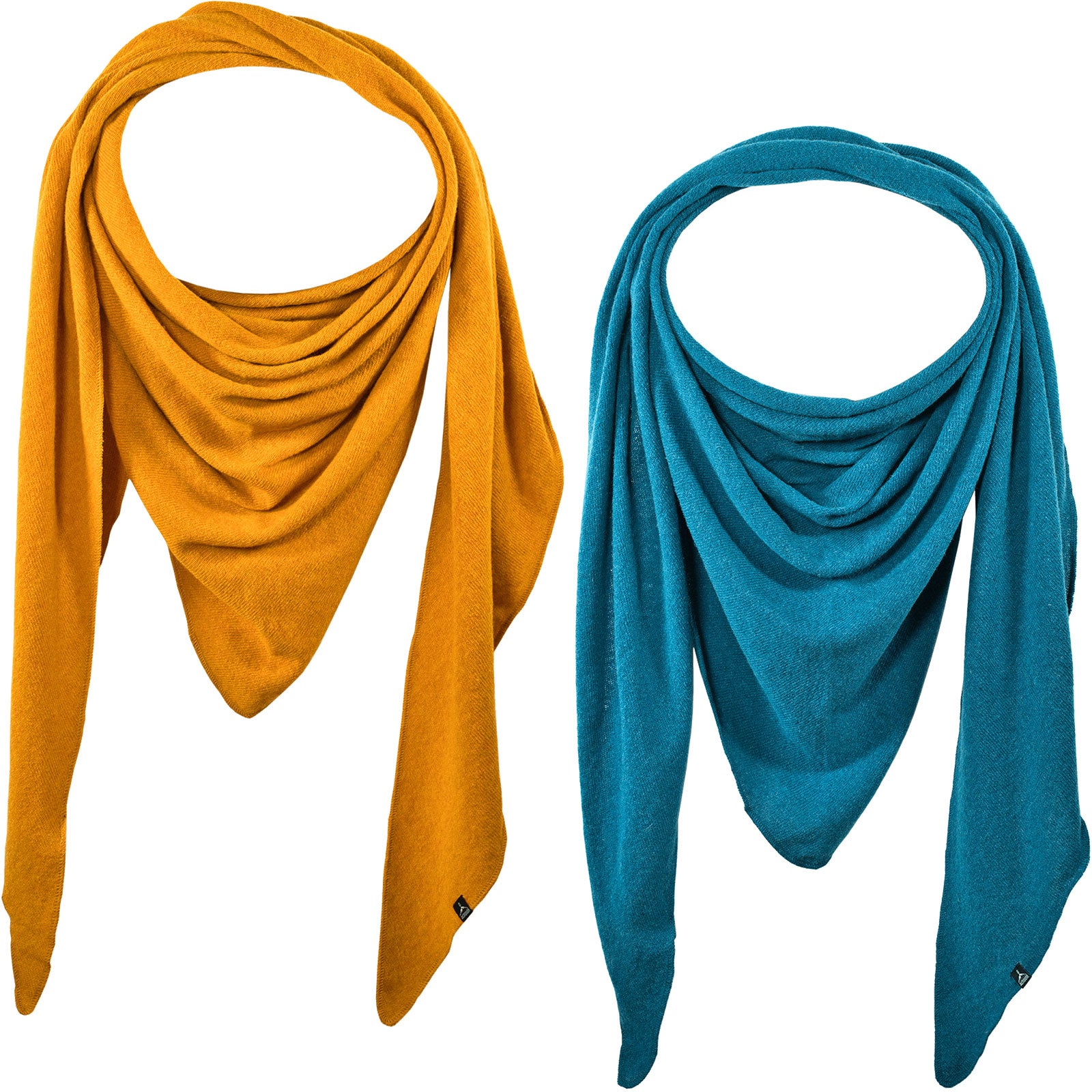 ALTIDUDE Wollschal Wedge Dreiecksschal Strick Schal Unisex Winter XL Lamm Wolle