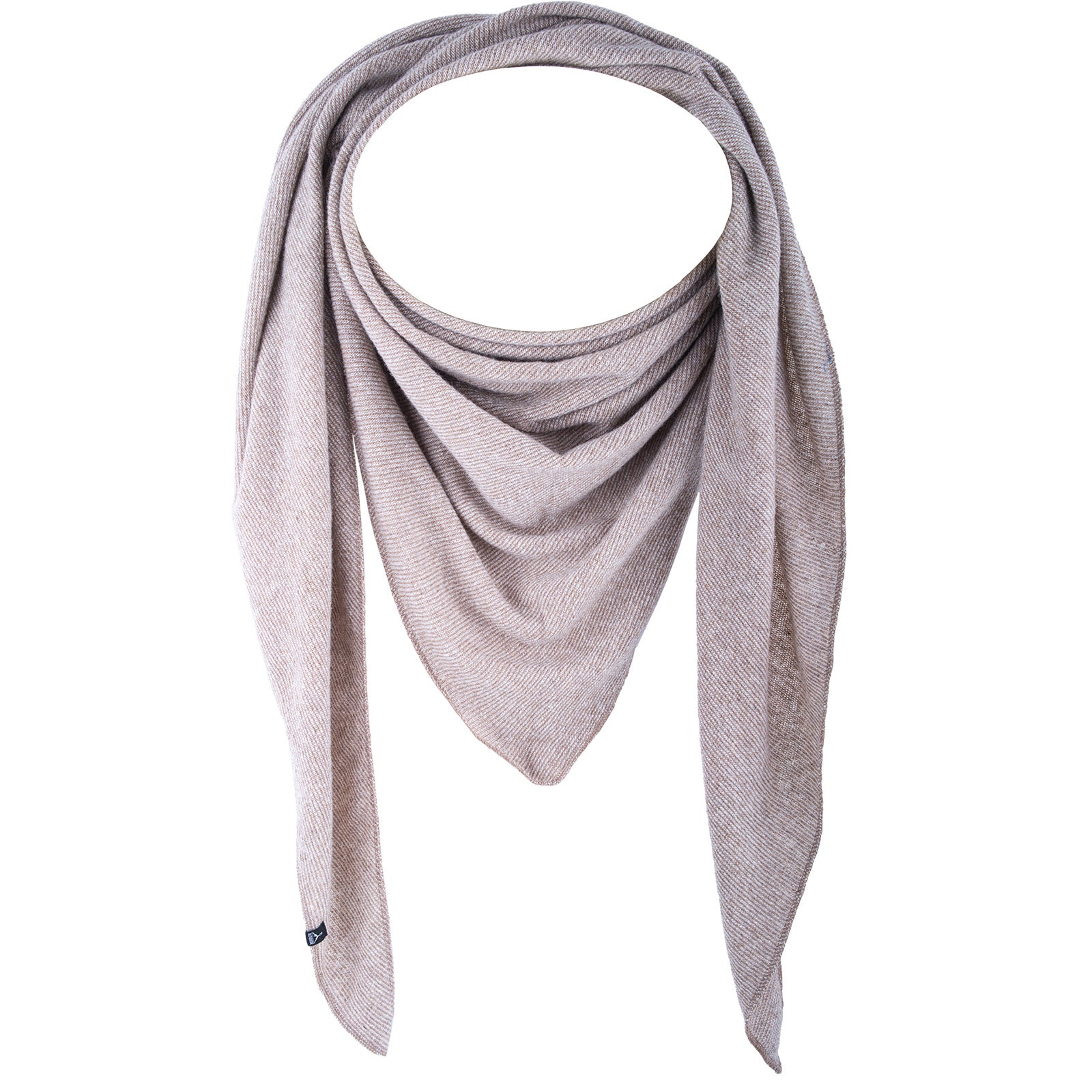 ALTIDUDE Wollschal Wedge Dreiecksschal Strick Schal Unisex Winter XL Lamm Wolle