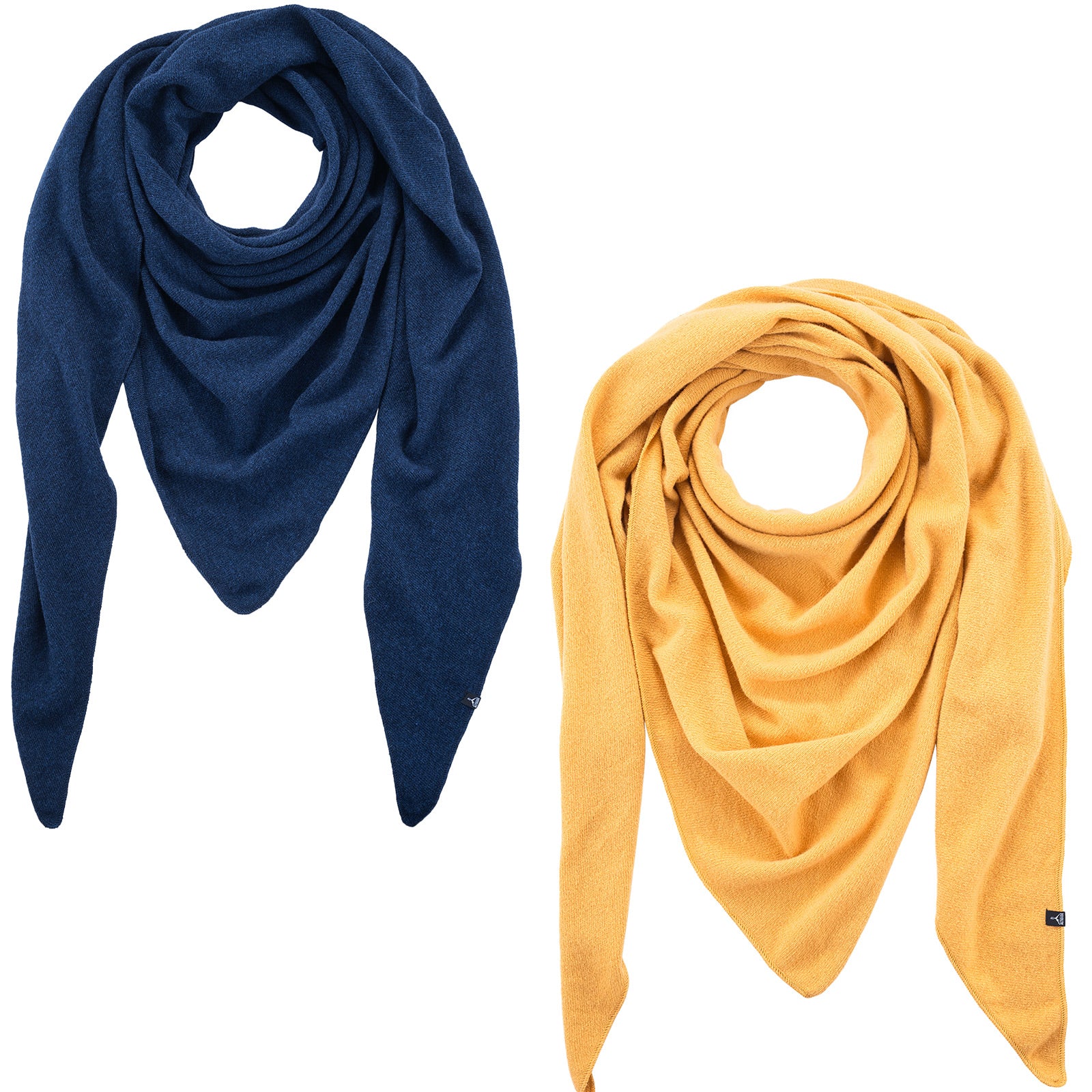 ALTIDUDE Wollschal Wedge Dreiecksschal Strick Schal Unisex Winter XL Lamm Wolle