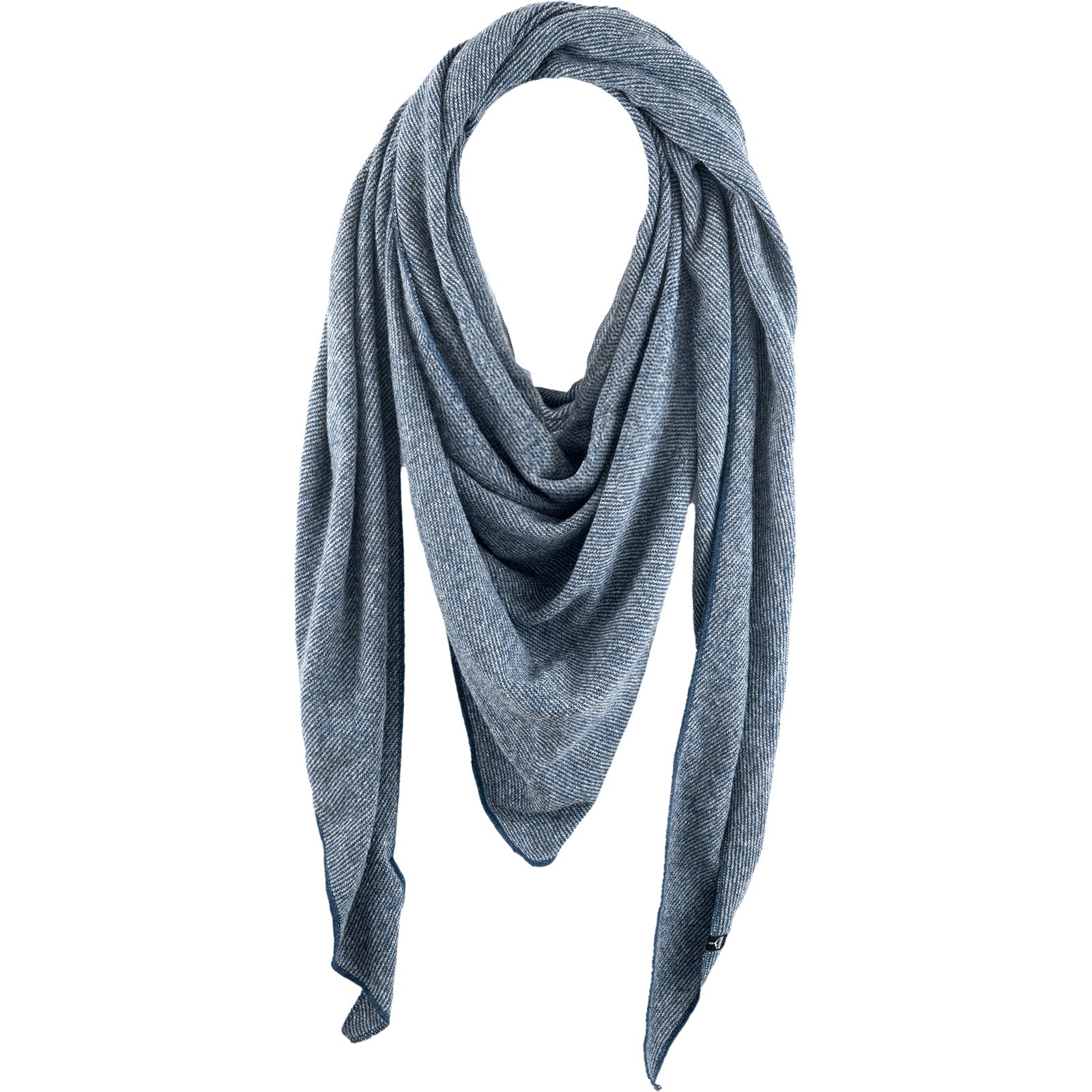 Écharpe en laine ALTIDUDE Écharpe triangulaire compensée Écharpe tricotée Unisexe Hiver XL Laine d'agneau