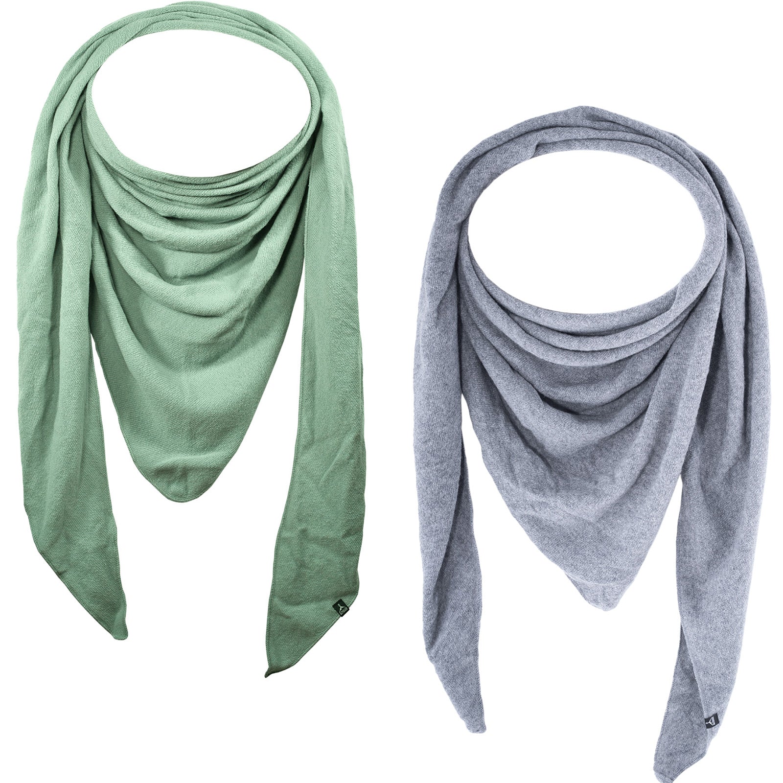 ALTIDUDE Wollschal Wedge Dreiecksschal Strick Schal Unisex Winter XL Lamm Wolle