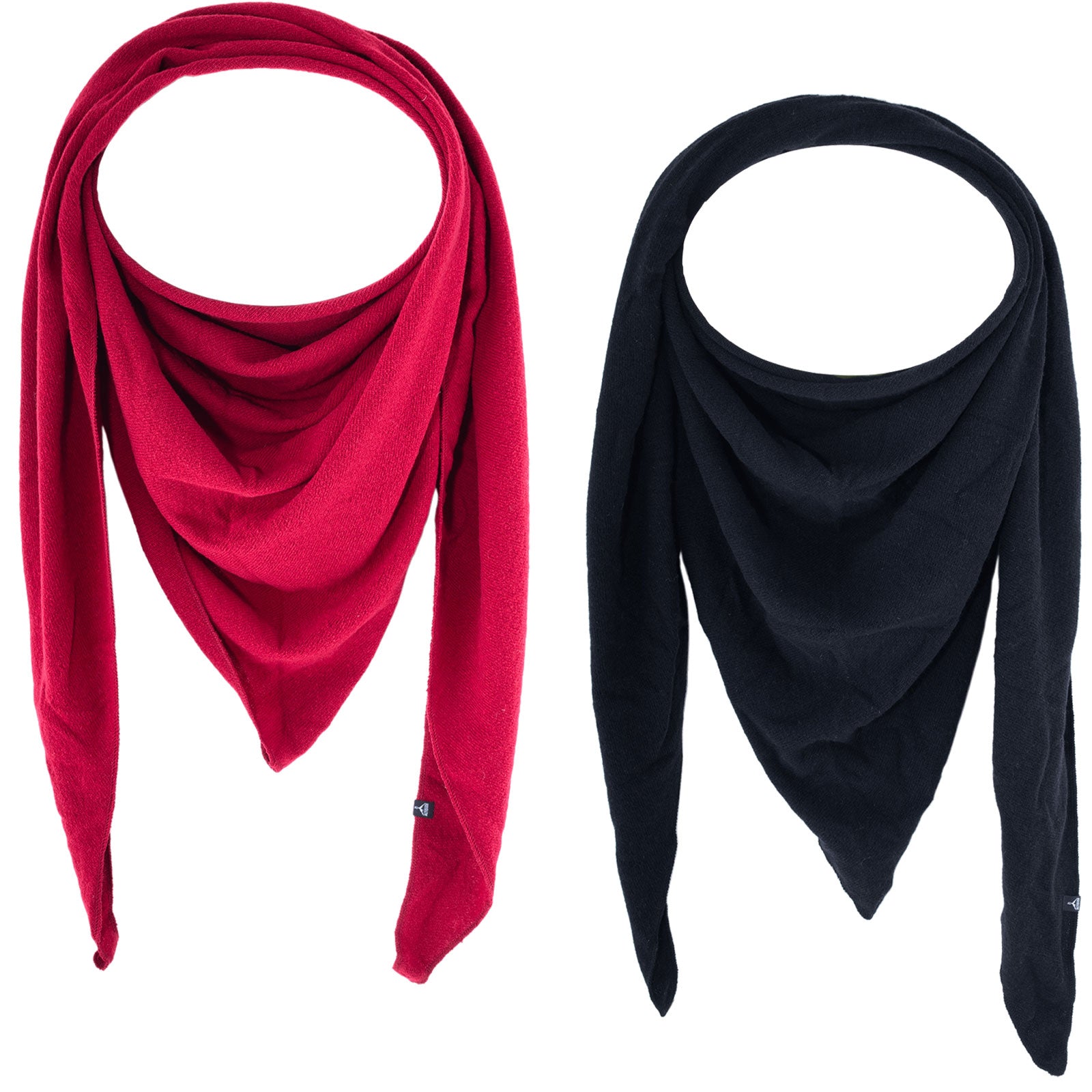 ALTIDUDE Wollschal Wedge Dreiecksschal Strick Schal Unisex Winter XL Lamm Wolle