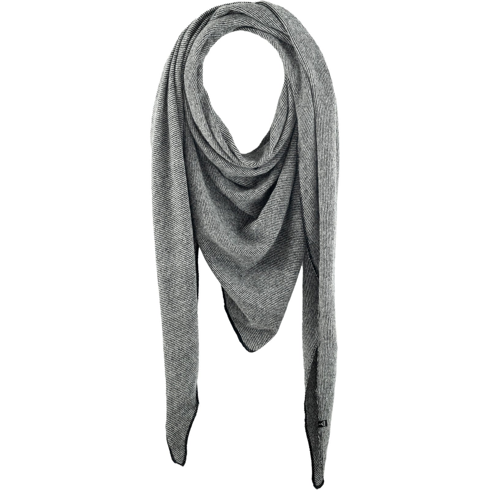 Écharpe en laine ALTIDUDE Écharpe triangulaire compensée Écharpe tricotée Unisexe Hiver XL Laine d'agneau