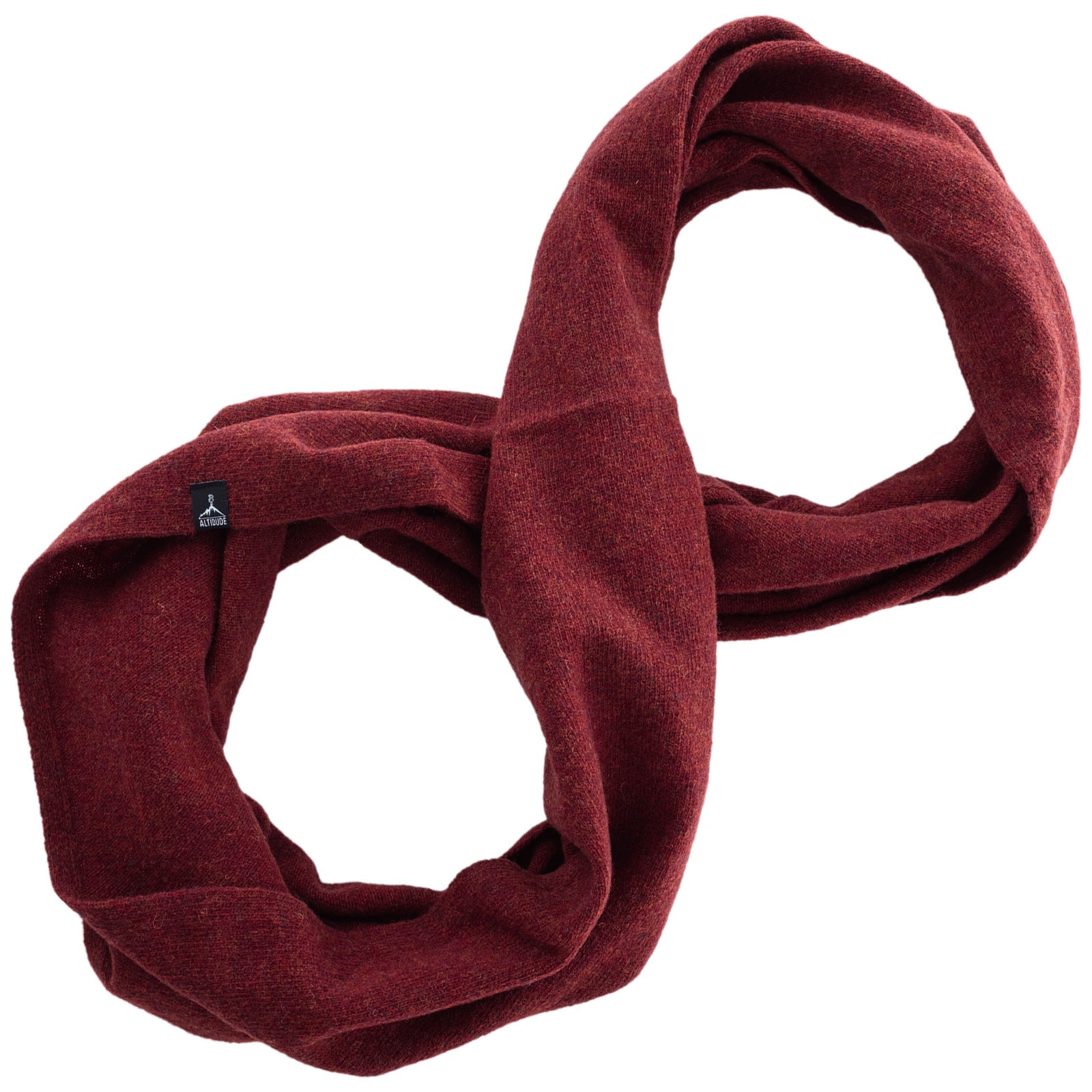 ALTIDUDE Wollschal Loop Fein Strickschal Unisex Winter Schal Tuch XL Lamm Wolle