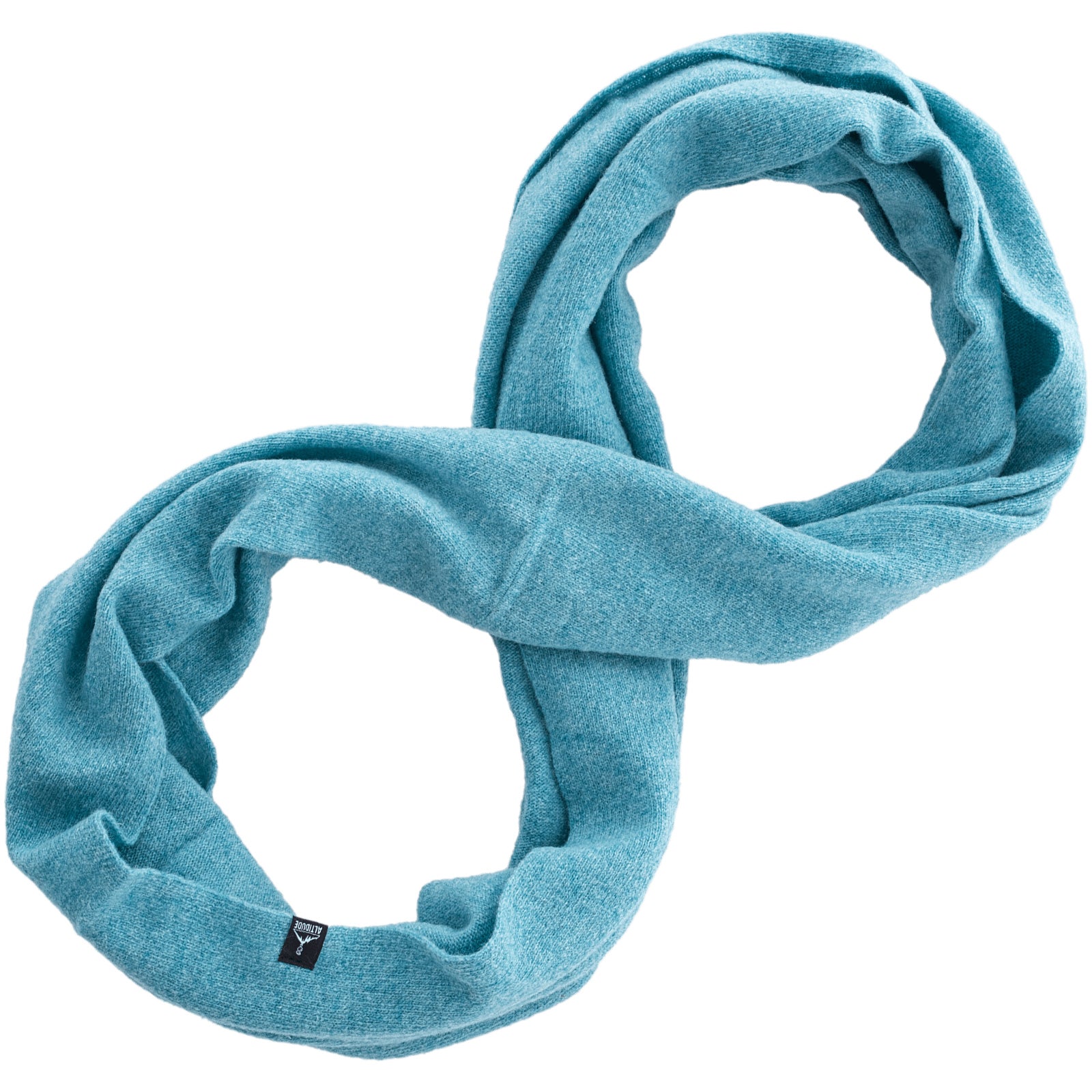 ALTIDUDE Wollschal Loop Fein Strickschal Unisex Winter Schal Tuch XL Lamm Wolle