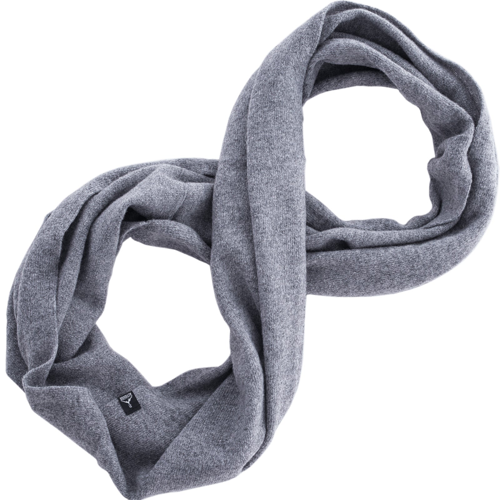 ALTIDUDE Wollschal Loop Fein Strickschal Unisex Winter Schal Tuch XL Lamm Wolle