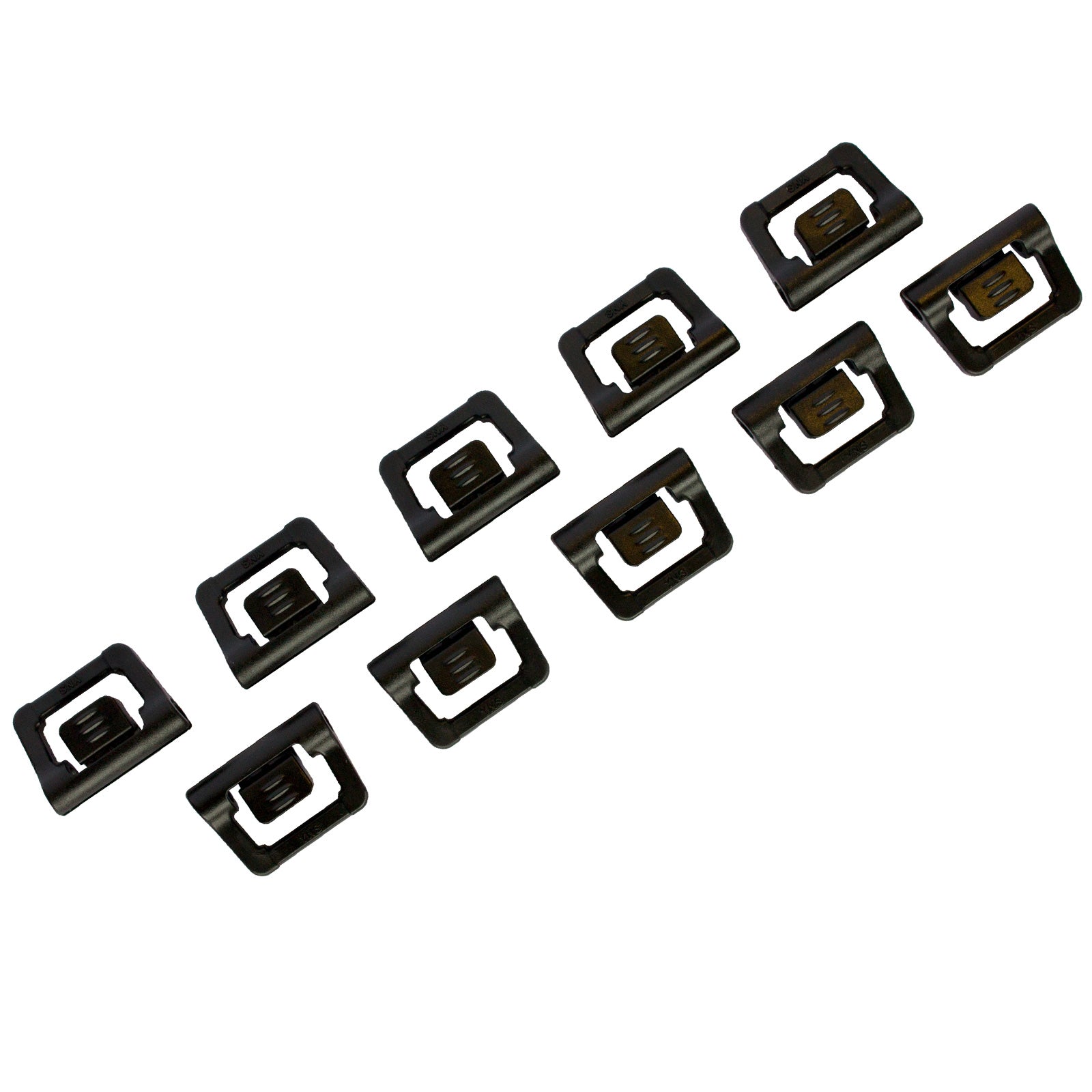 VANGO Camping Garderobe 10er Set SkyTrek Kleider Haken Leiste Zelt Organizer