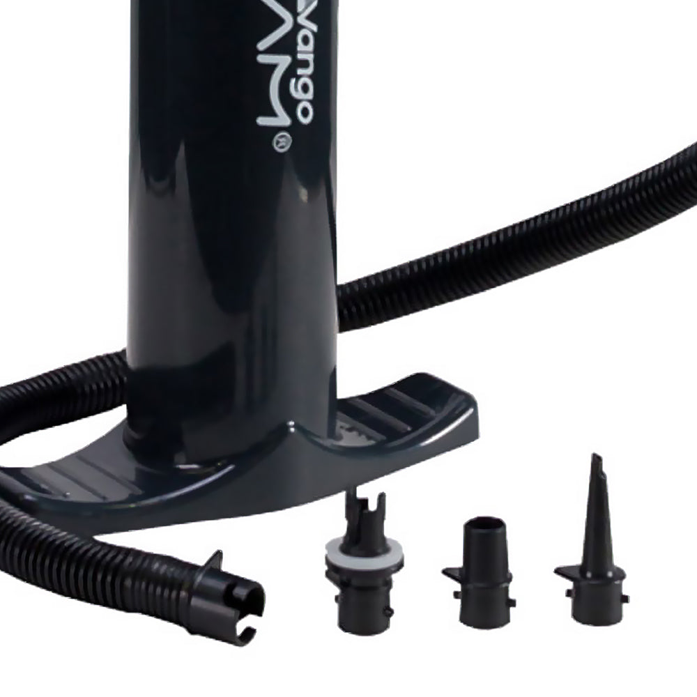 Pompe à cerf-volant VANGO, pompe sur pied, pompe à piston, matelas pneumatique, manomètre pour bateau, 2 L