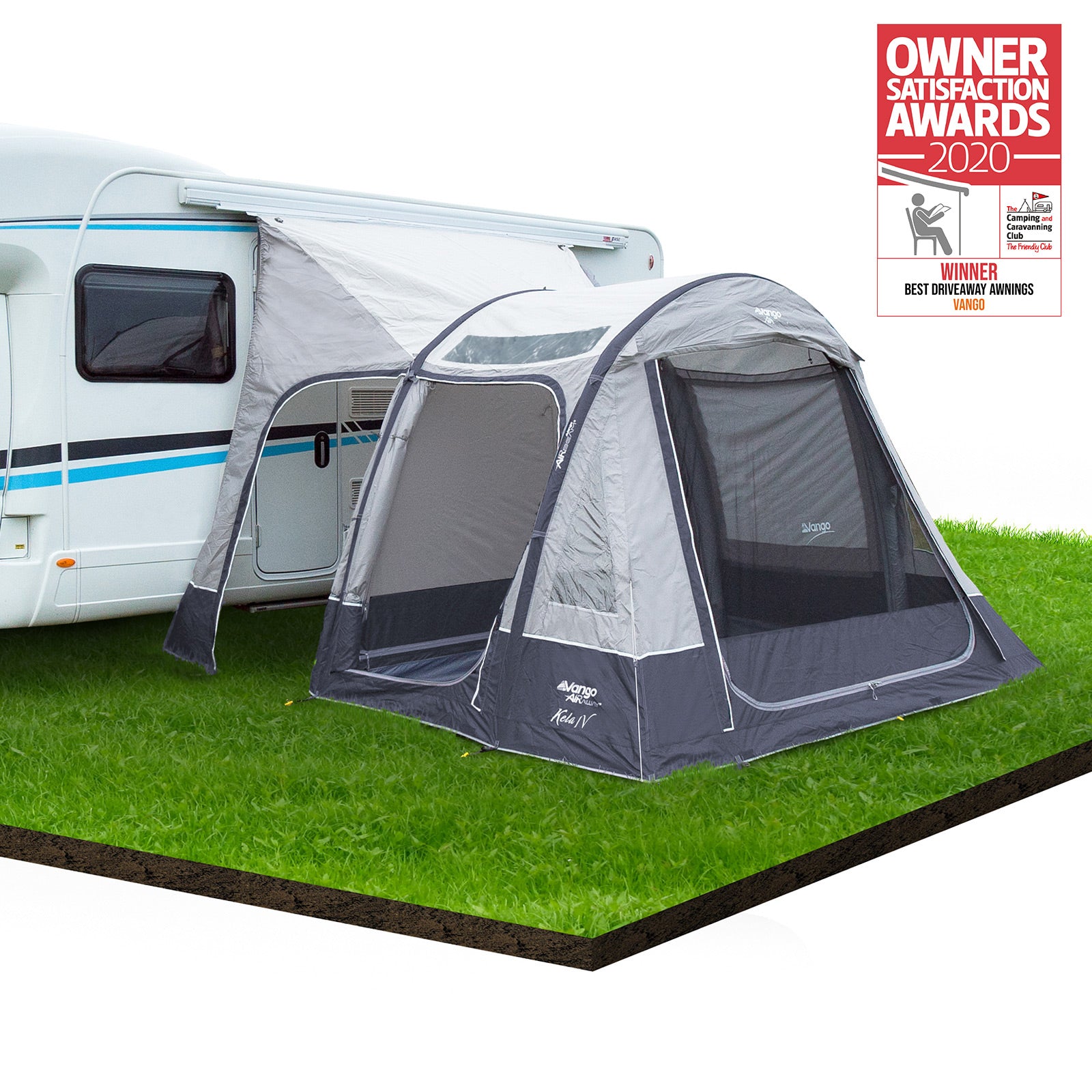 Auvent de bus VANGO Kela V Air Tente gonflable pour camping-car