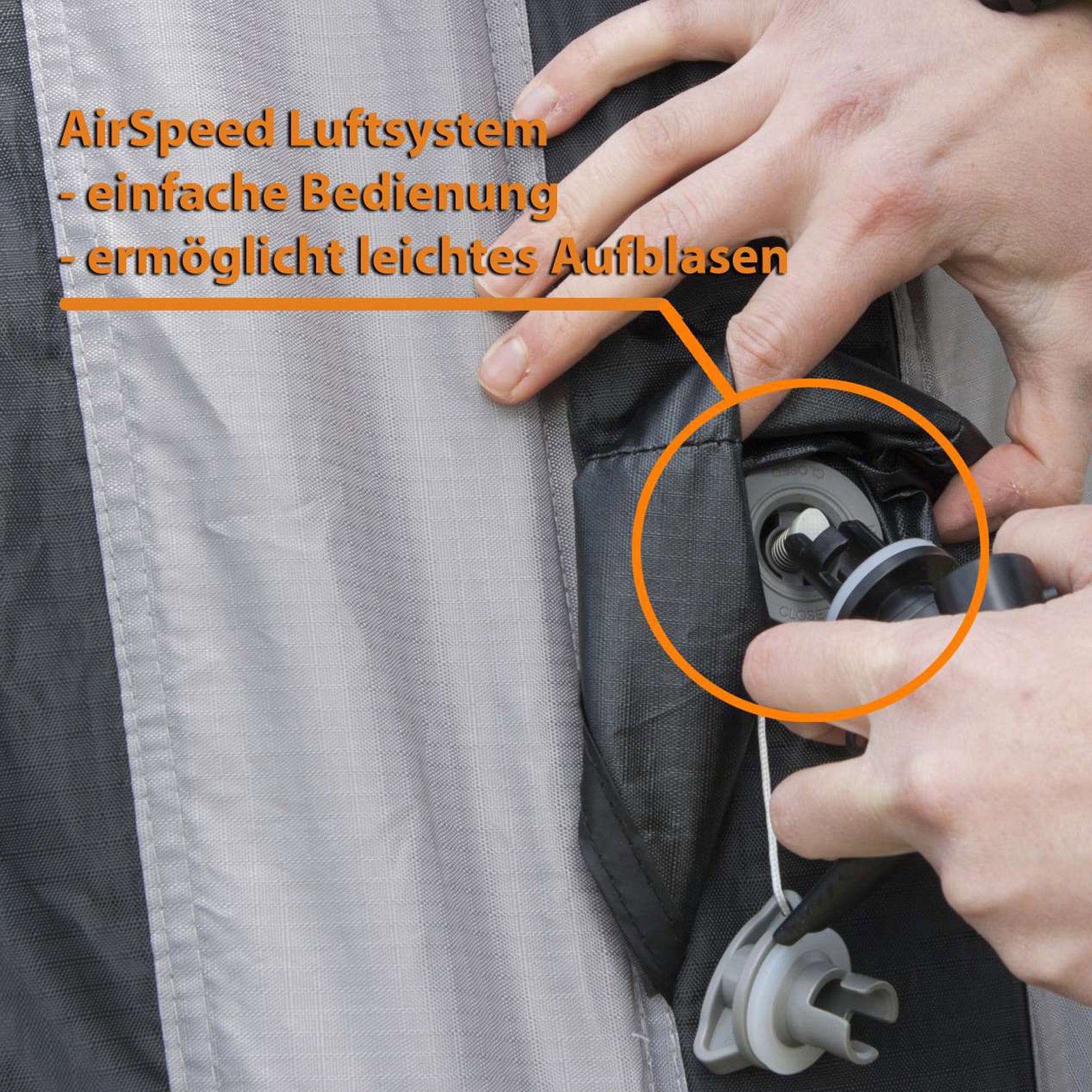 Auvent de bus VANGO Kela V Air Tente gonflable pour camping-car