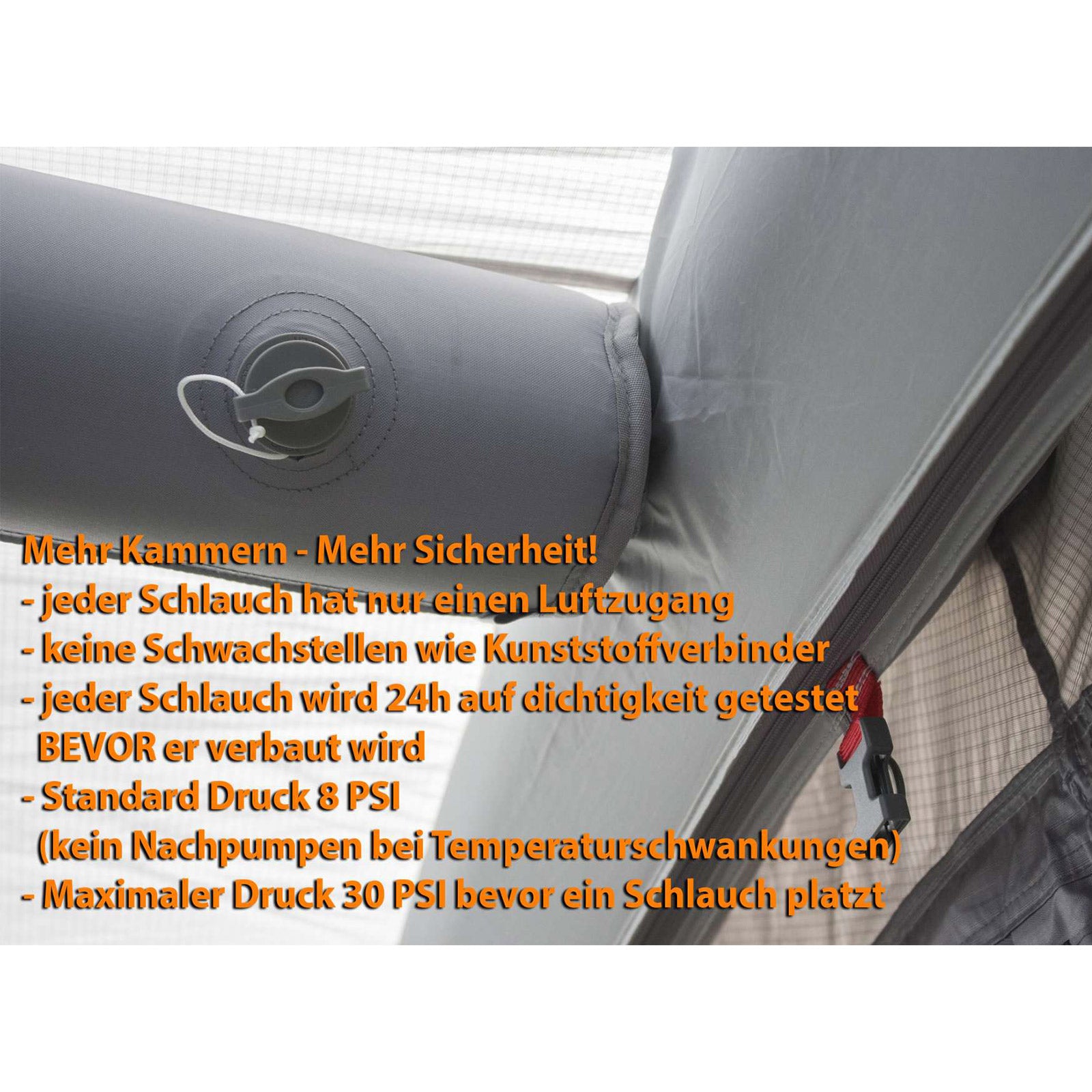 Auvent de bus VANGO Kela V Air Tente gonflable pour camping-car