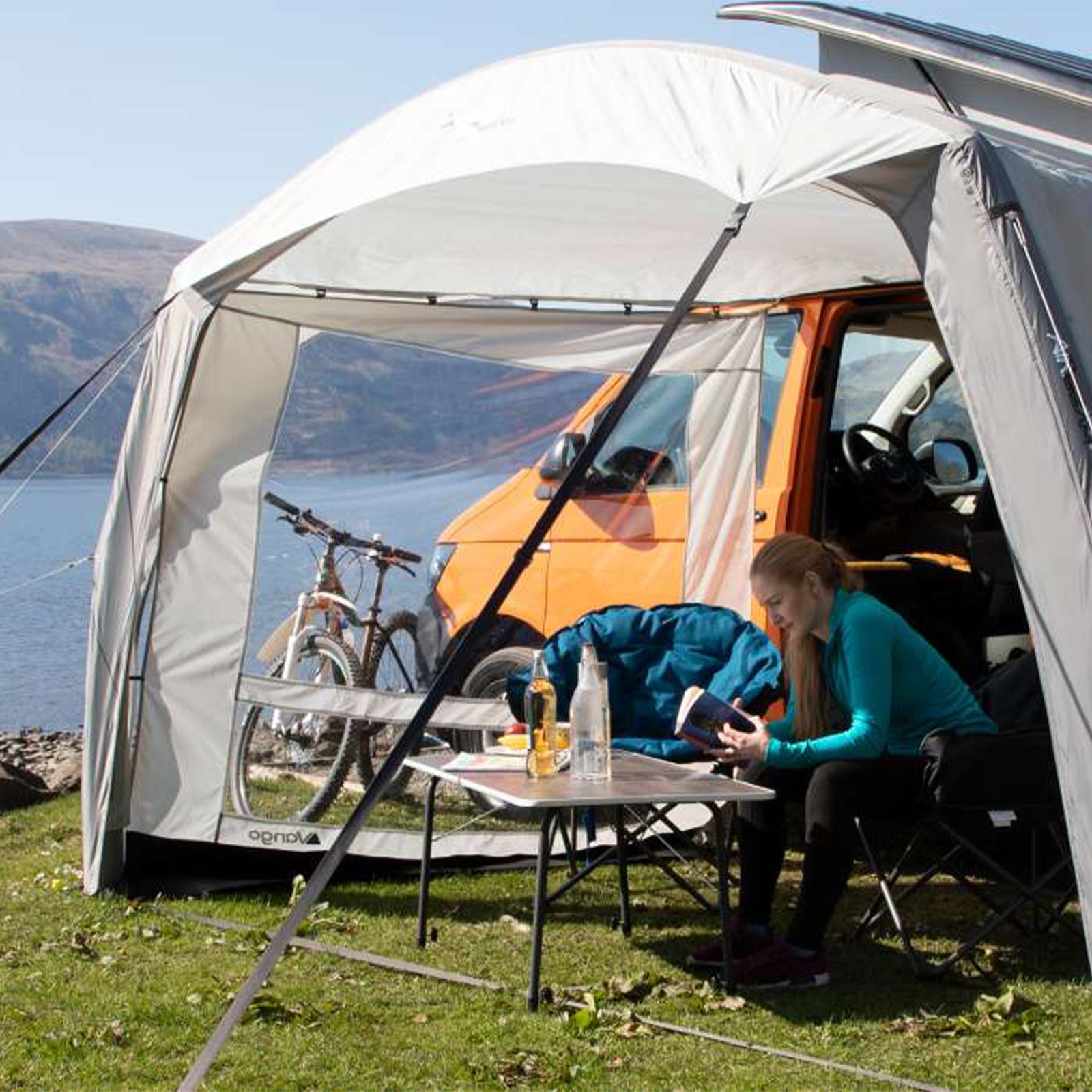 VANGO Caravan Sonnensegel Air Beam Wohn Wagen Mobil Markise Vordach Keder 3,5 m