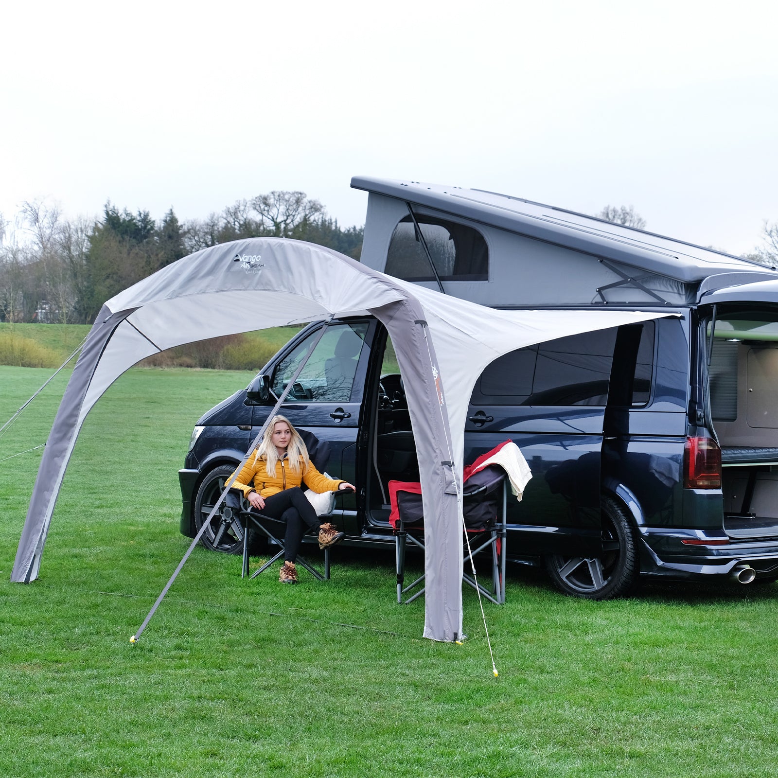 VANGO Caravan Sonnensegel Air Beam Wohn Wagen Mobil Markise Vordach Keder 3,5 m