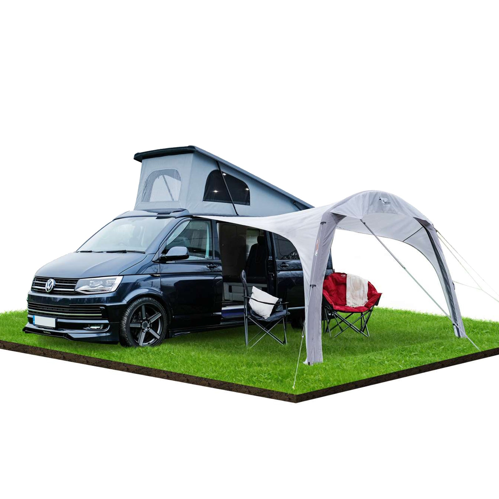 VANGO Caravan Sonnensegel Air Beam Wohnmobil Van Bus Markise Vordach Keder 2,5 m