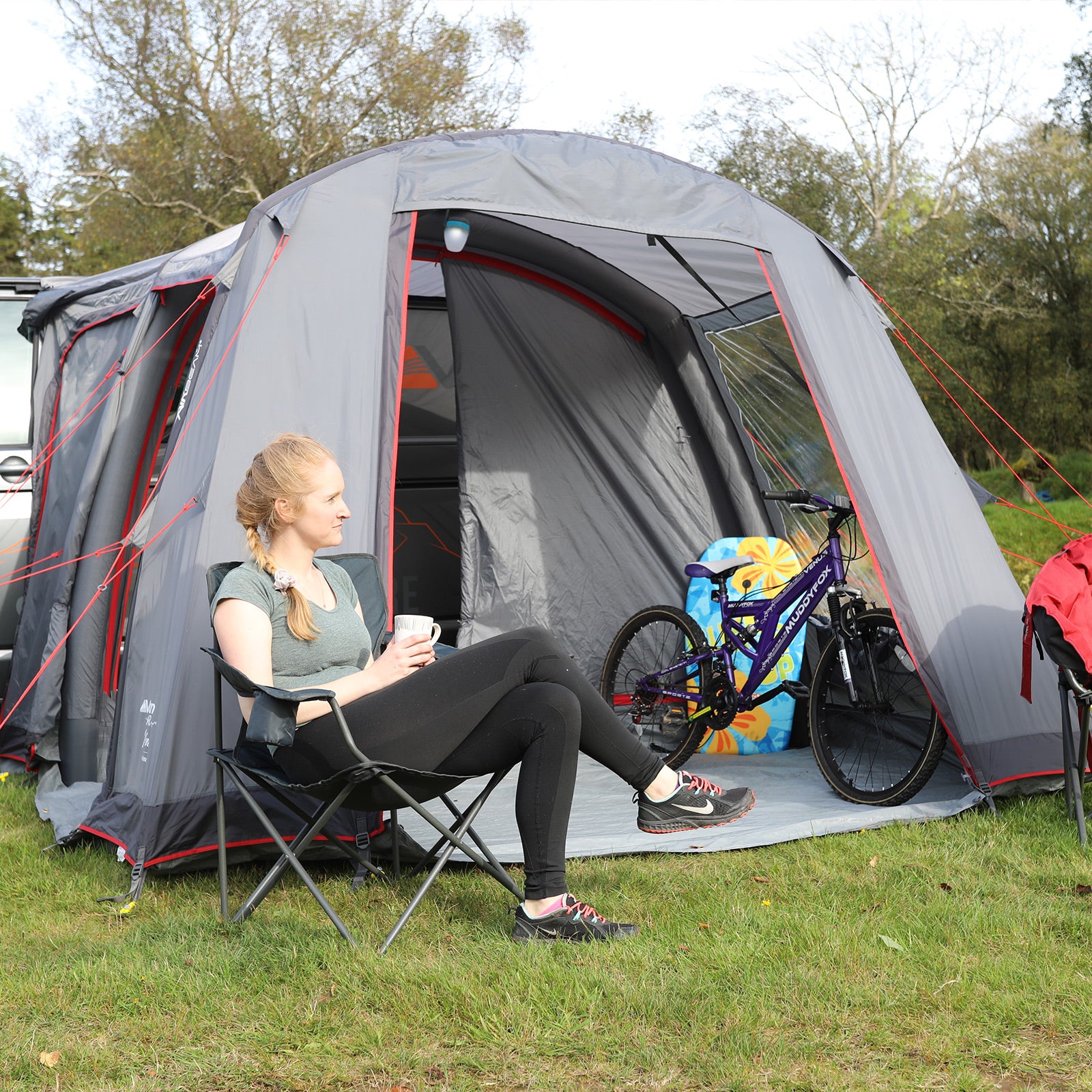 VANGO Bus Vorzelt Faros II Air Low Camping Auto Luft Zelt Van Airbeam Aufblasbar