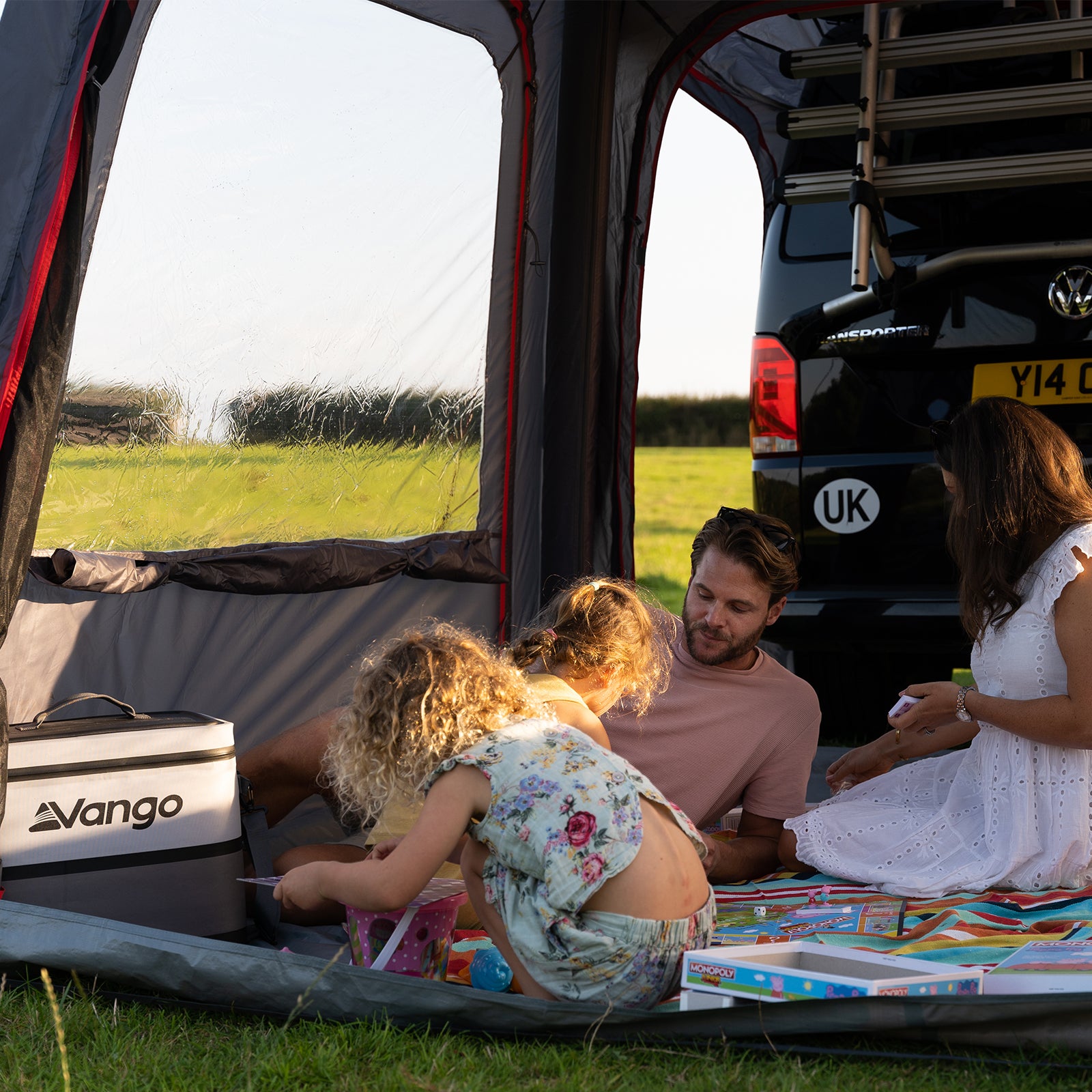 VANGO Bus Awning Rear Tent Tailgate AirHub Low Camping Car Air Tent Inflatable