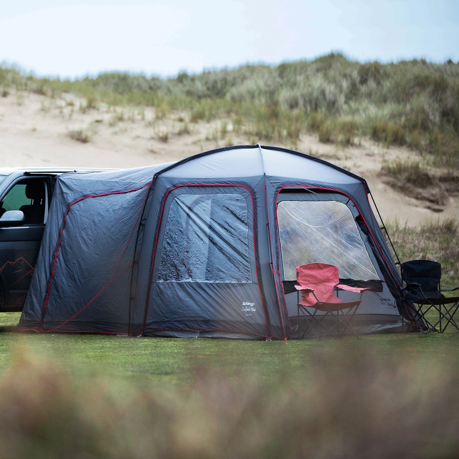 VANGO Heckzelt Tailgate Hub Low Buszelt Camping SUV Van Zelt Bus Vorzelt 3000 mm