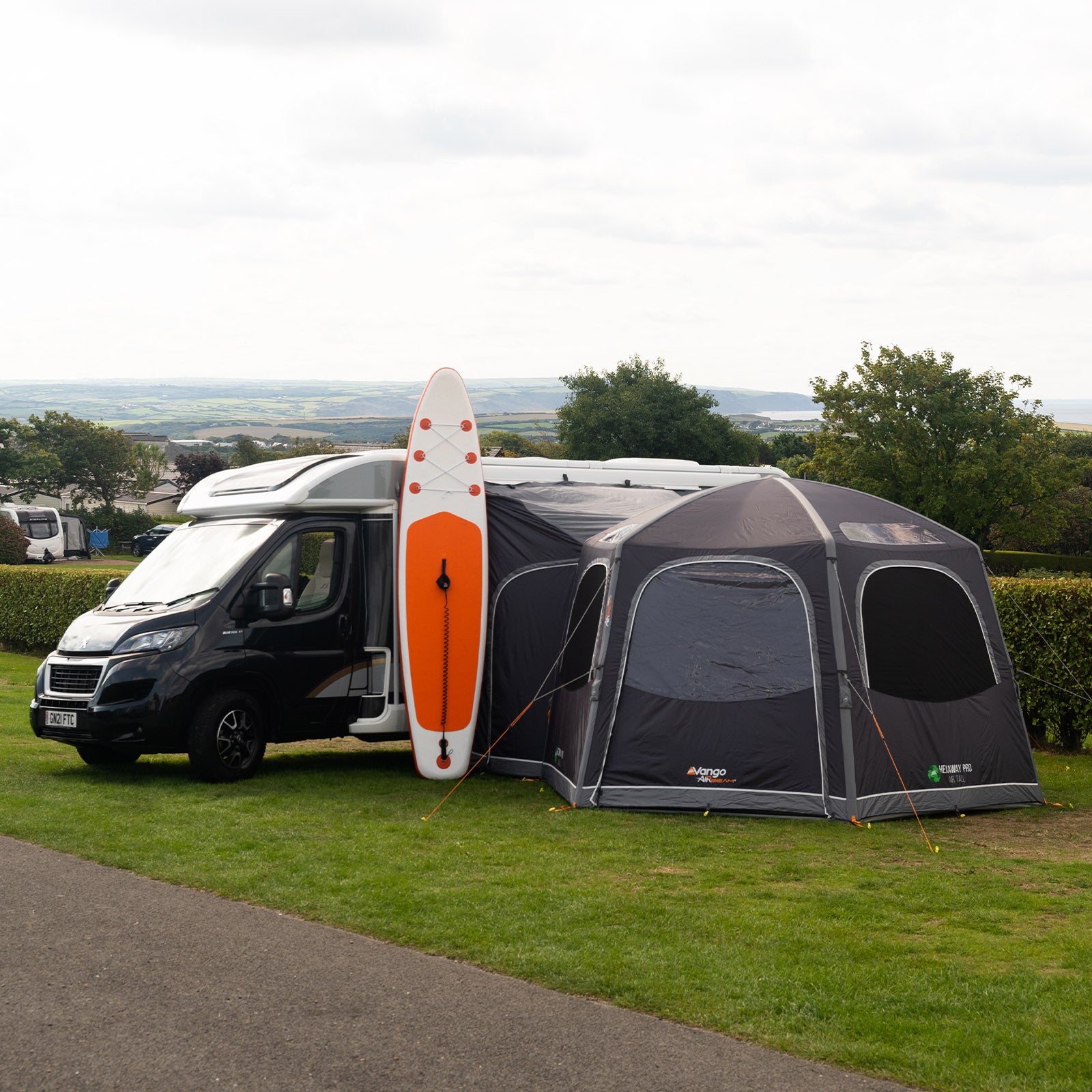 Auvent pour camping-car VANGO, auvent HexAway Pro Air Tall Airbeam, tente gonflable