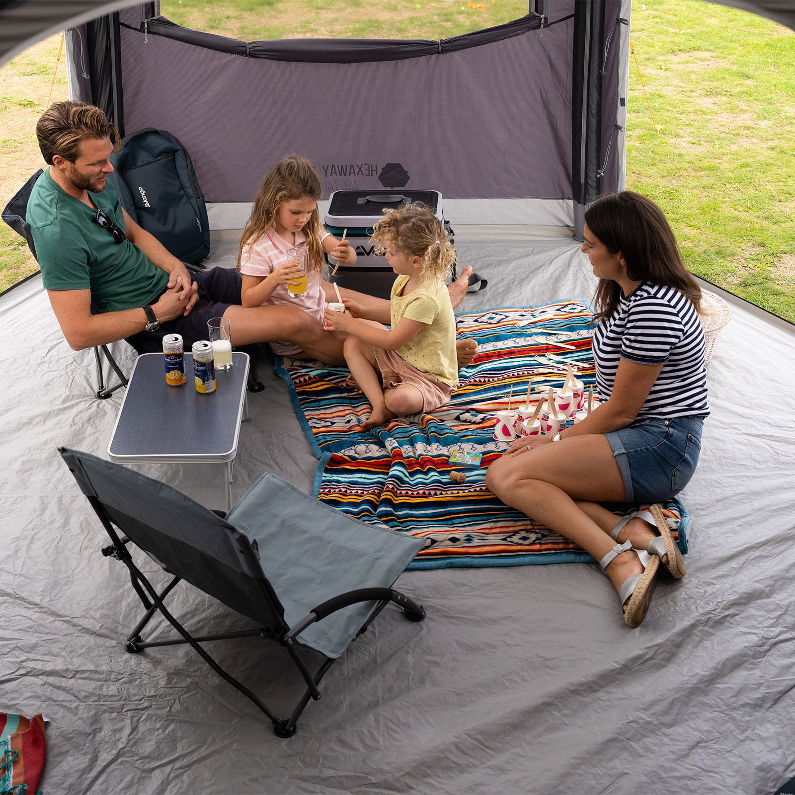 Auvent pour camping-car VANGO, auvent HexAway Pro Air Tall Airbeam, tente gonflable