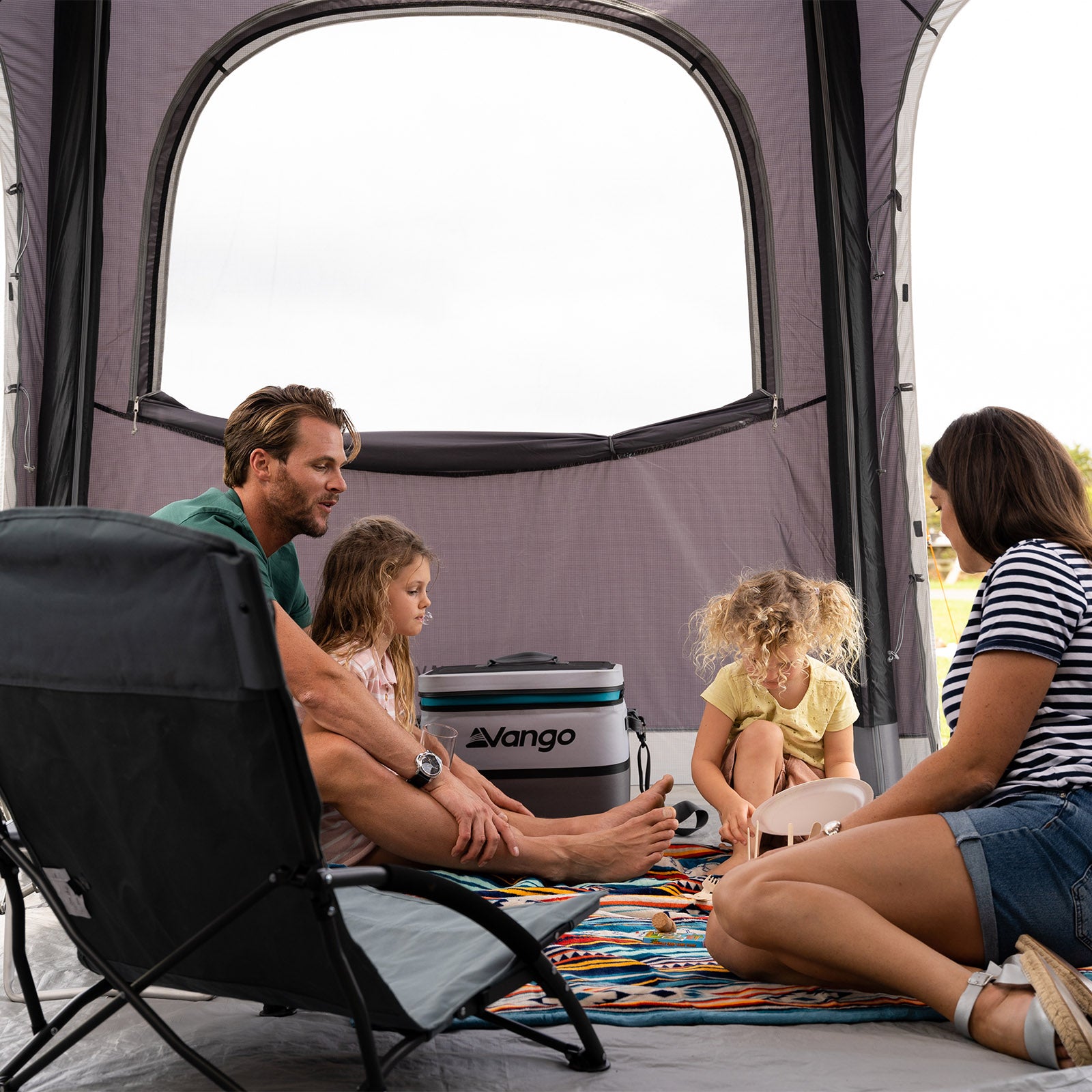 Auvent pour camping-car VANGO, auvent HexAway Pro Air Tall Airbeam, tente gonflable
