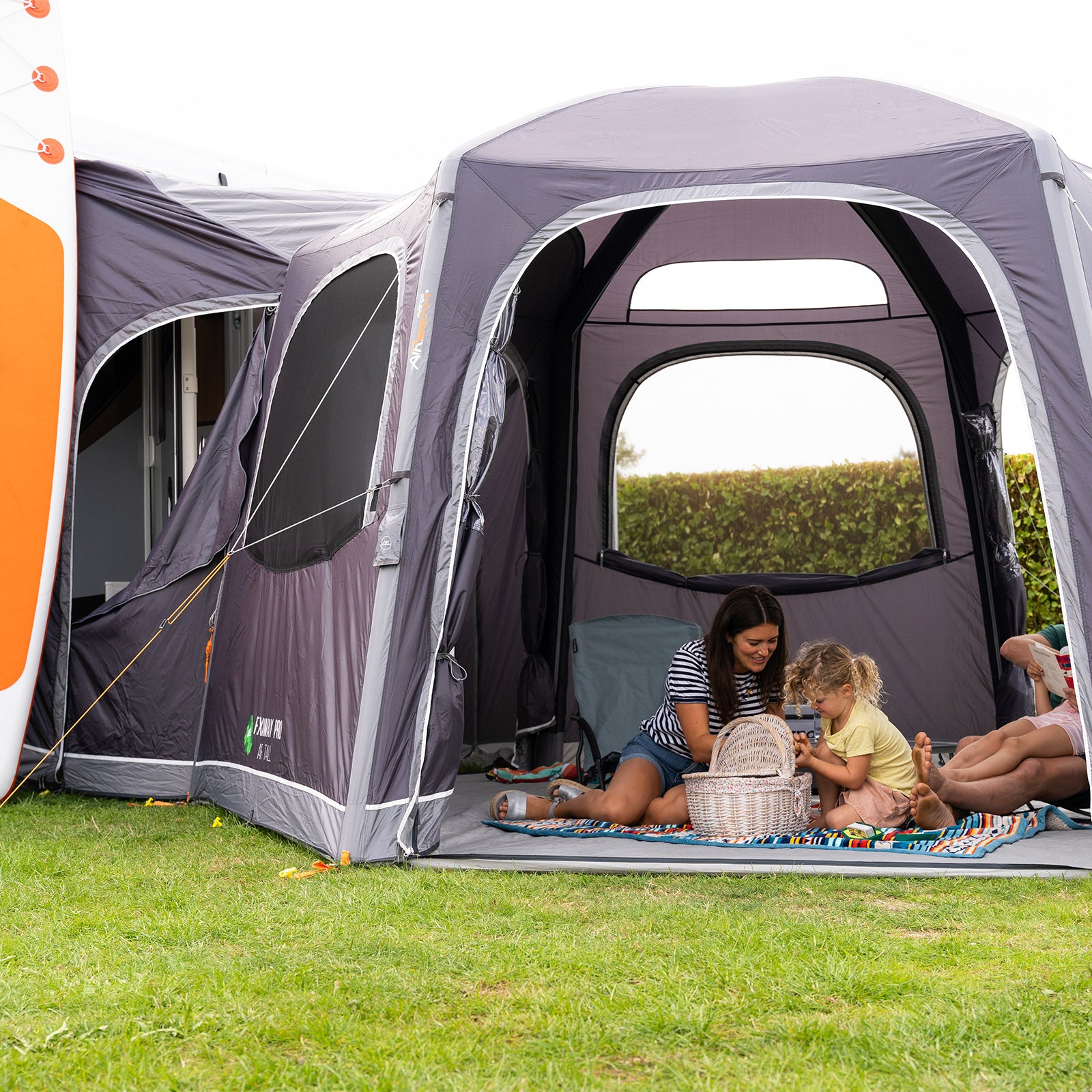 Auvent pour camping-car VANGO, auvent HexAway Pro Air Tall Airbeam, tente gonflable